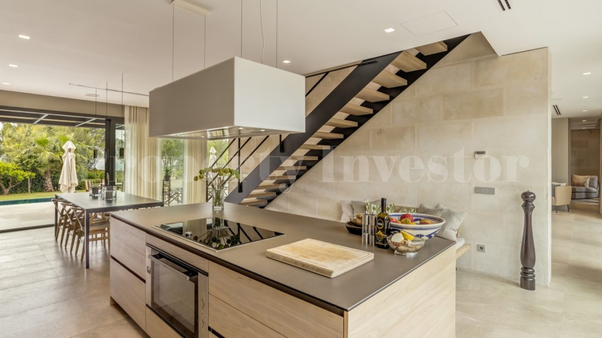 Chic 6 Bedroom Designer Sea View Villa in Sought After Location of Santa Ponsa