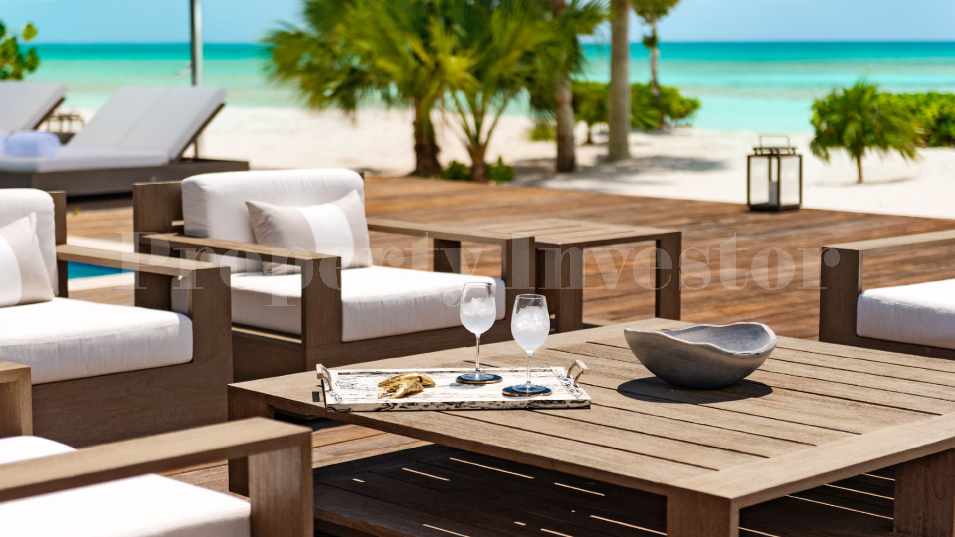 Exceptional 3 Bedroom Luxury Beachfront Estate for Sale on Parrot Cay, Turks & Caicos