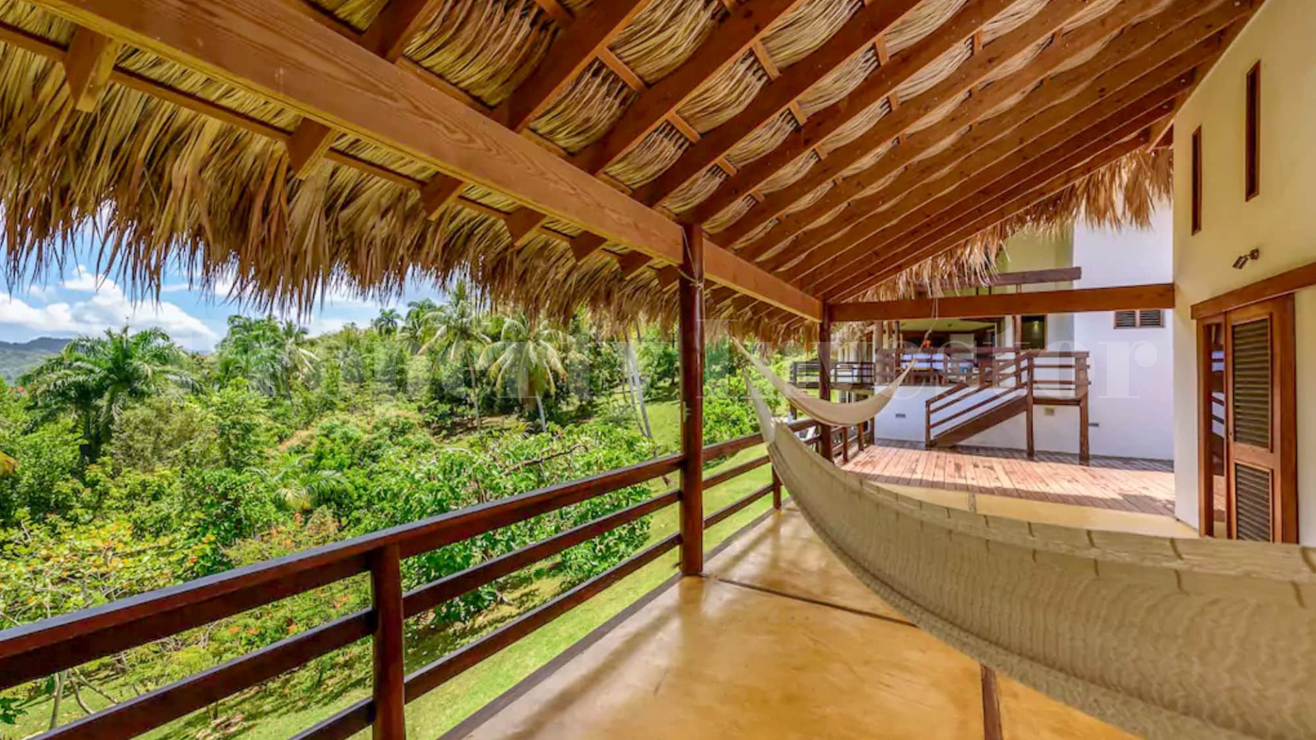 Эко ретрит на 5 спален с ручной отделкой с невероятными видами на океан и тропические сады рядом с Лас-Терренас, Доминиканская Республика