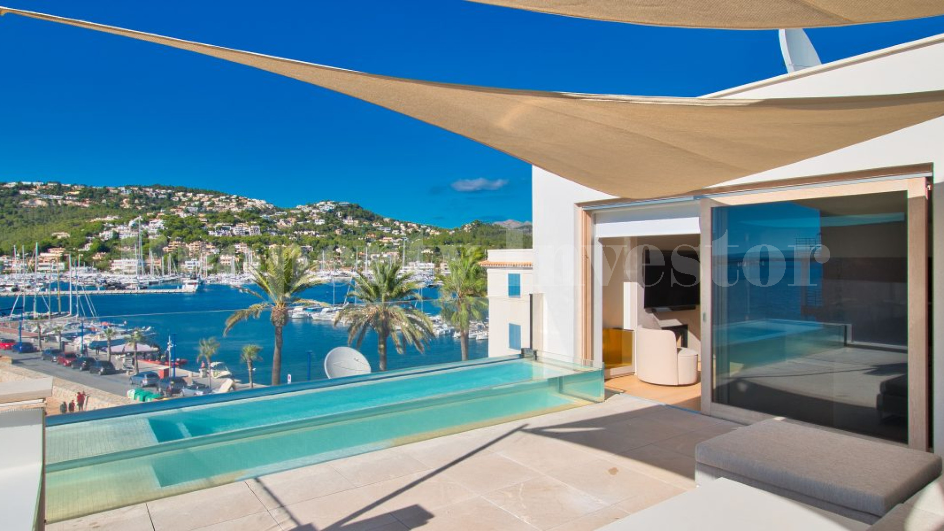 Modern 5 Bedroom Sea View Townhouse in the Centre of Port Andratx