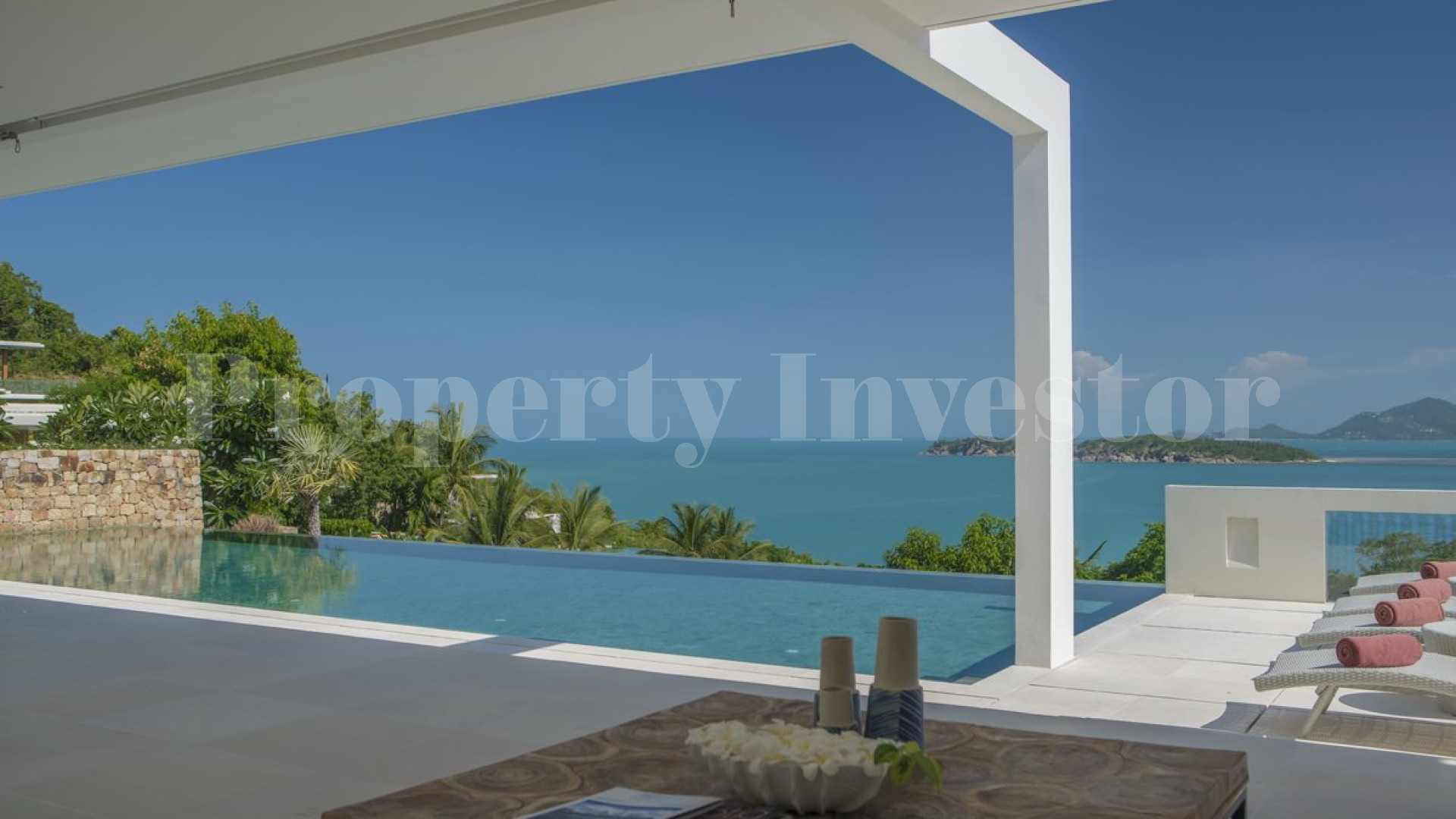 Modern Open Plan Seaview Villa in Koh Samui