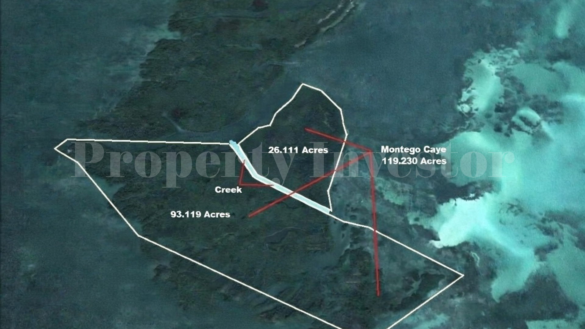 Montego Caye — 120 Acres of Private Virgin Island for Sale in Belize