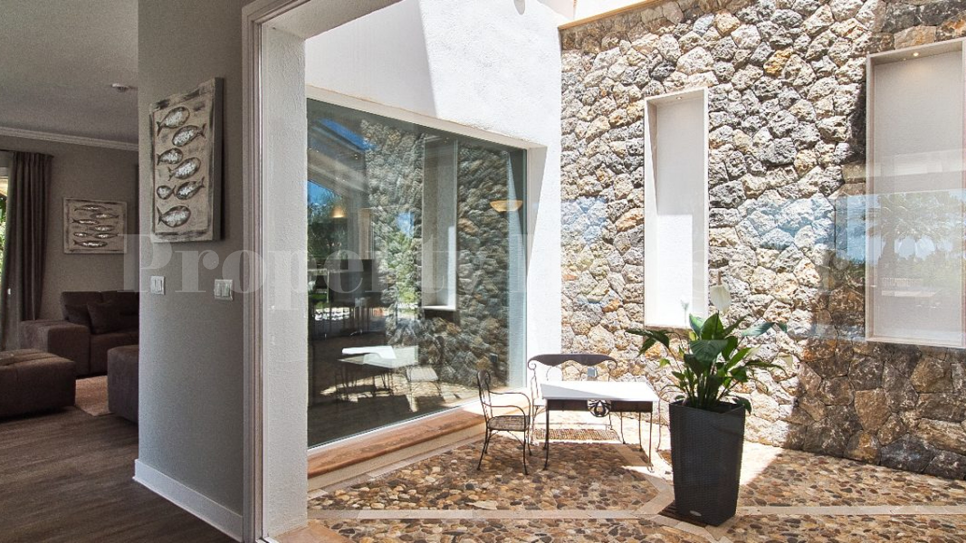 2 традиционно средиземноморские виллы с видом на море в Нуэва Санта Понса, Майорка