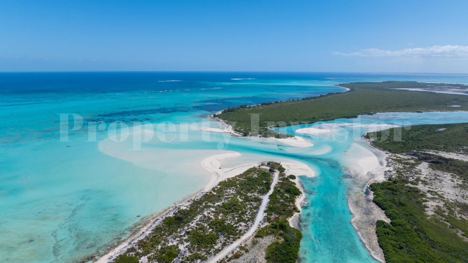 Pristine 2 Hectare Waterfront Parcel for Residential Development in North Caicos, Turks & Caicos