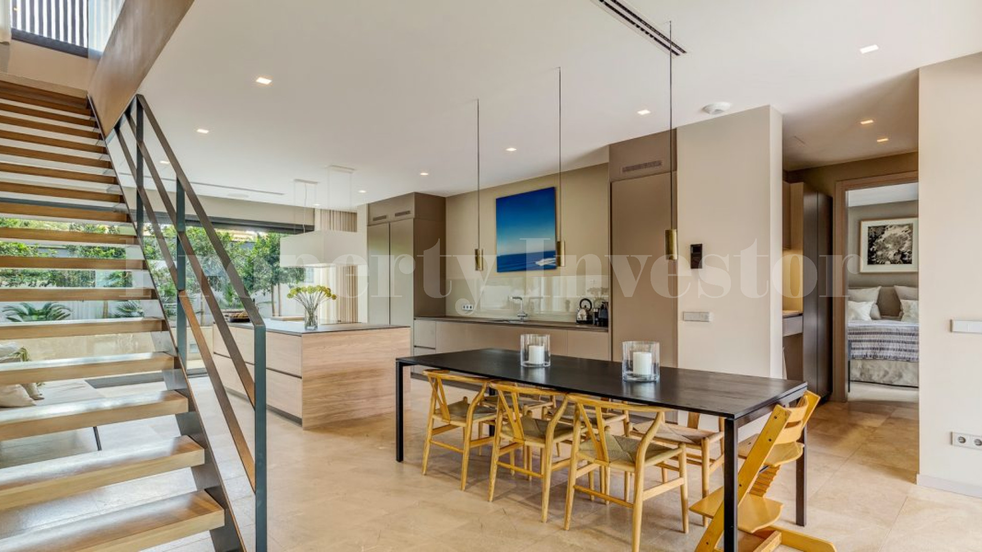 Chic 6 Bedroom Designer Sea View Villa in Sought After Location of Santa Ponsa