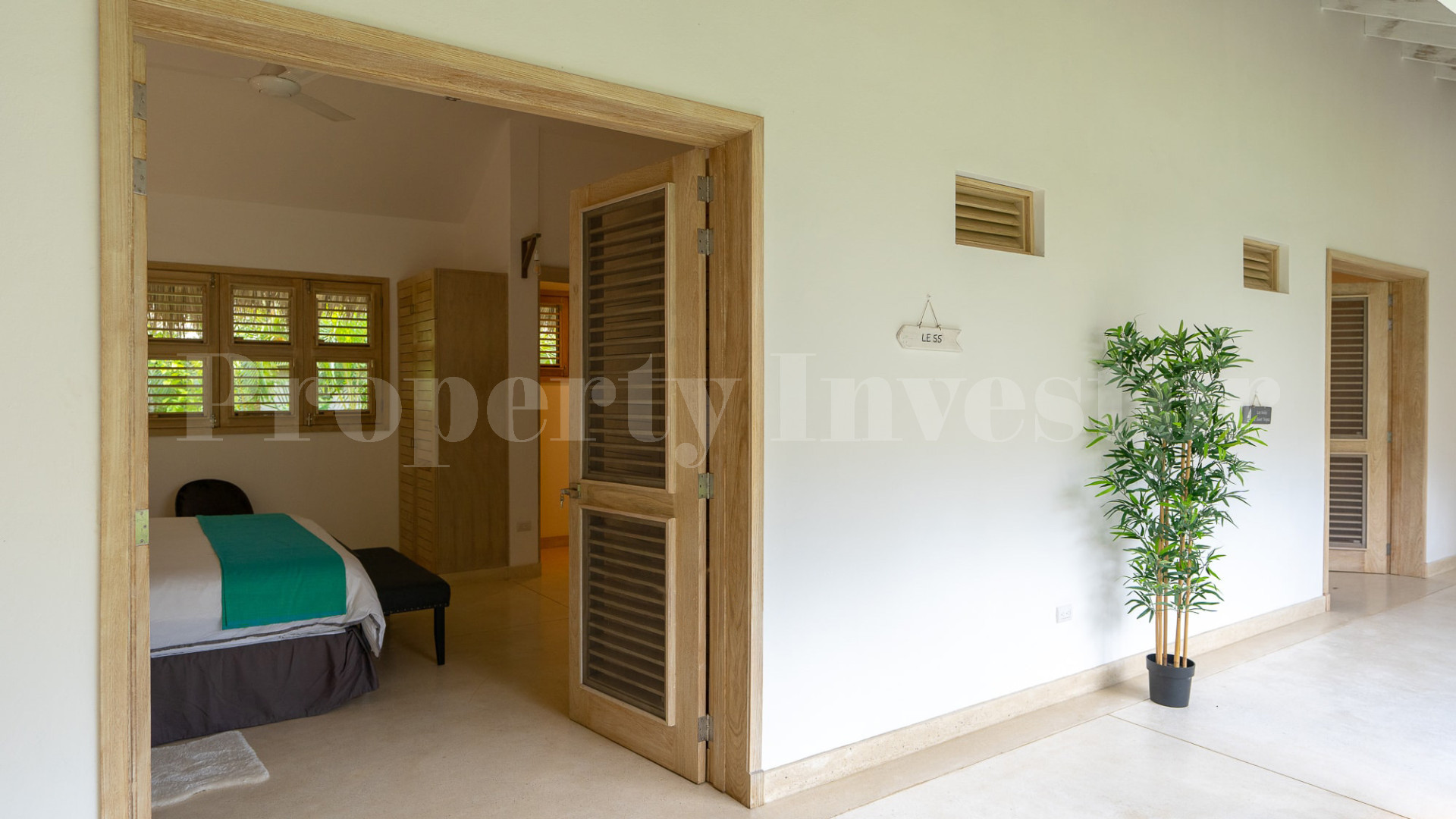 Beautiful 5 Bedroom Luxury Beachfront Villa for Sale at Playa Coson, Las Terrenas