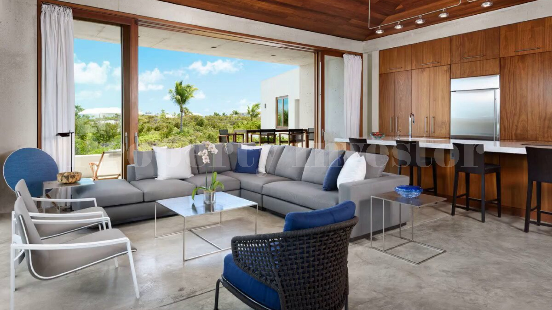 3 Bedroom Luxury Waterfront Designer Villa for Sale in Silly Creek, Providenciales, Turks & Caicos