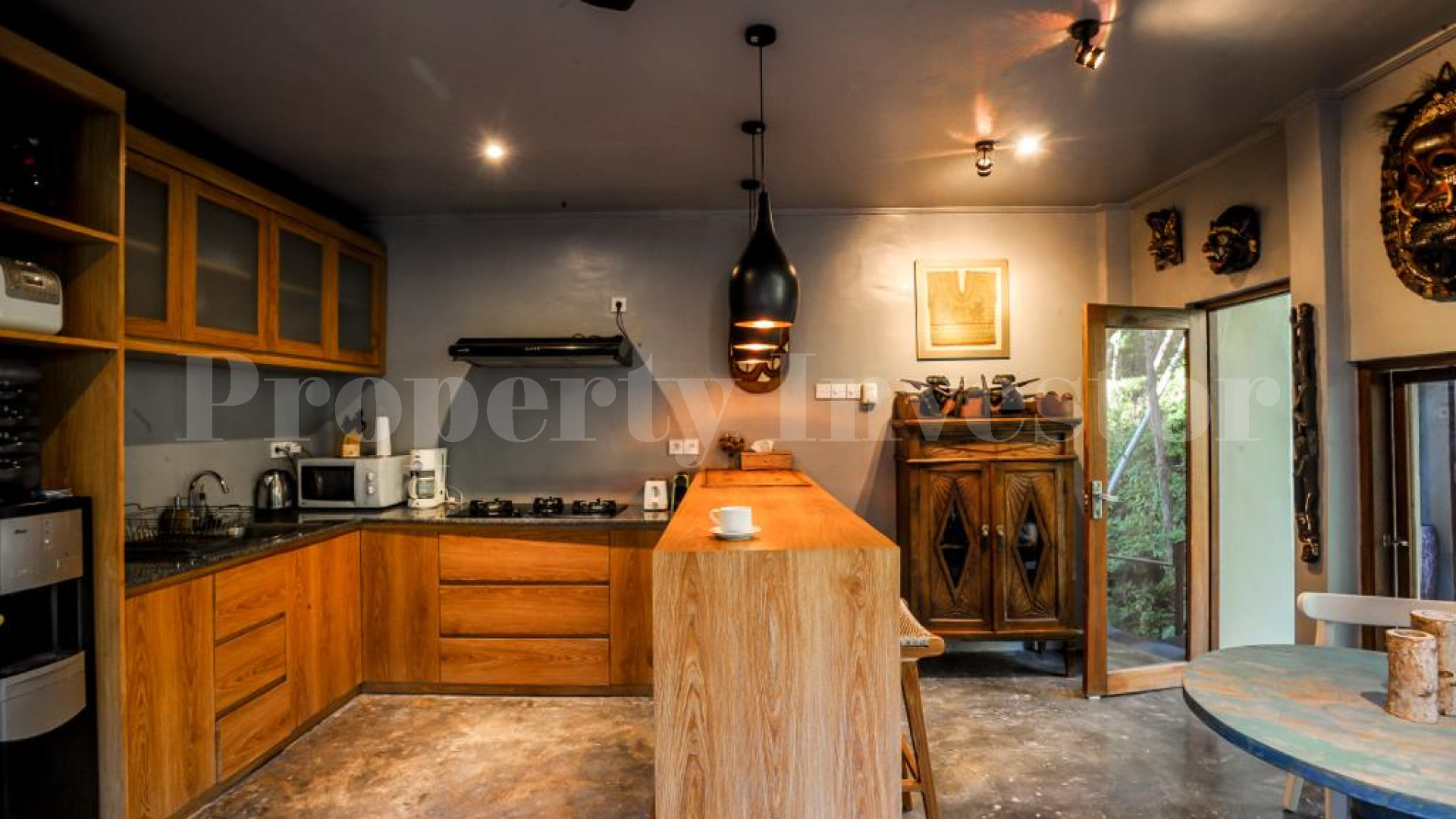 Newly Renovated 5 Bedroom Traditional Luxury Villa with Stunning Tropical River & Jungle Views for Sale in South Ubud, Bali