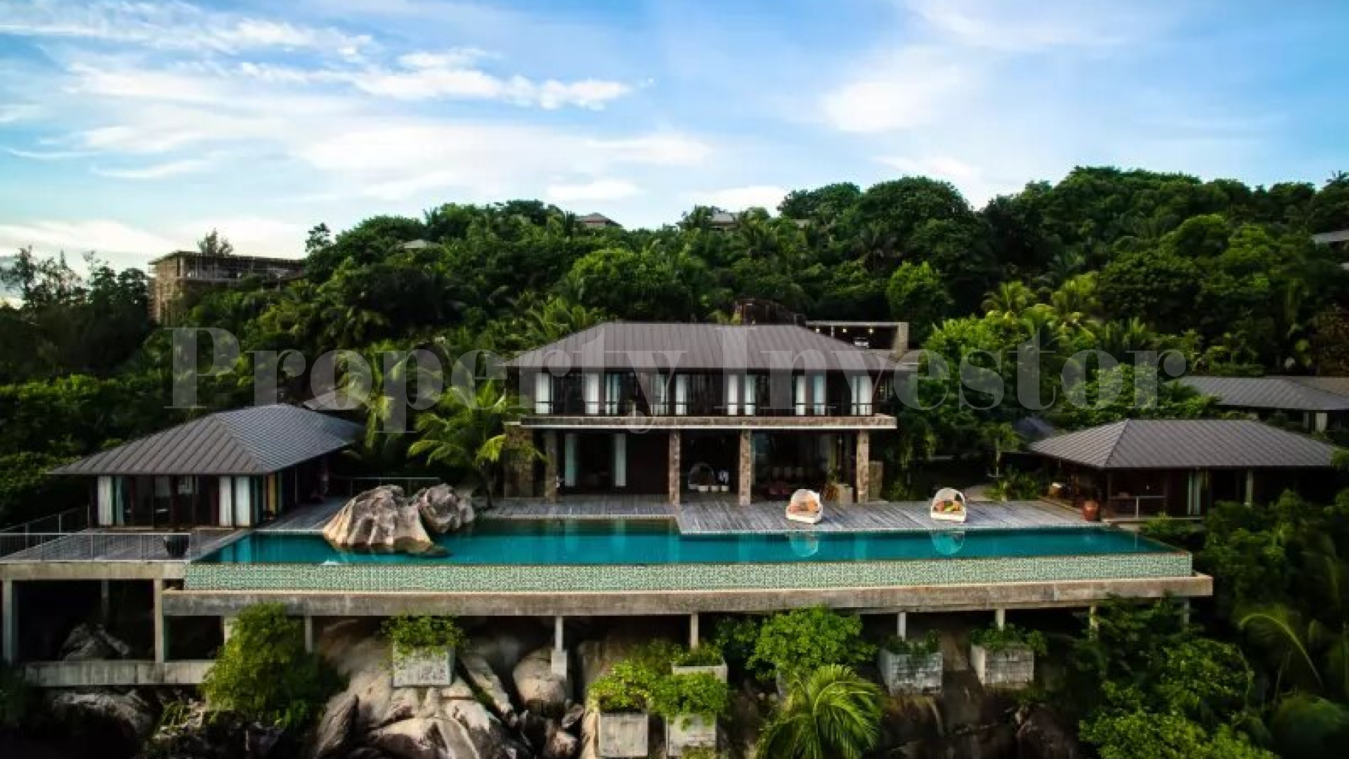 Outstanding 7 Bedroom Luxury Hillside Resort Residence with Incredible Panoramic Ocean Views for Sale in Mahé, Seychelles
