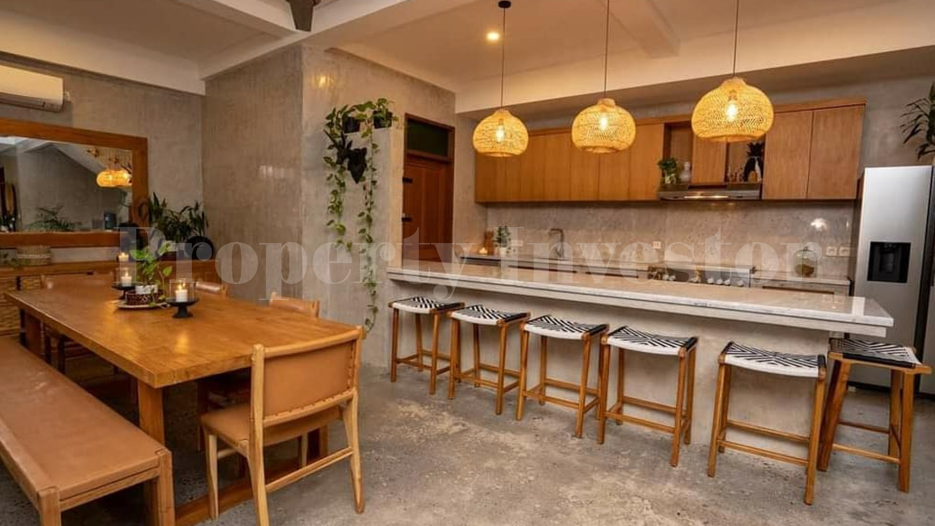 Comfortable 5 Bedroom Contemporary Beach Villa for Sale in the Heart of Canggu, Bali