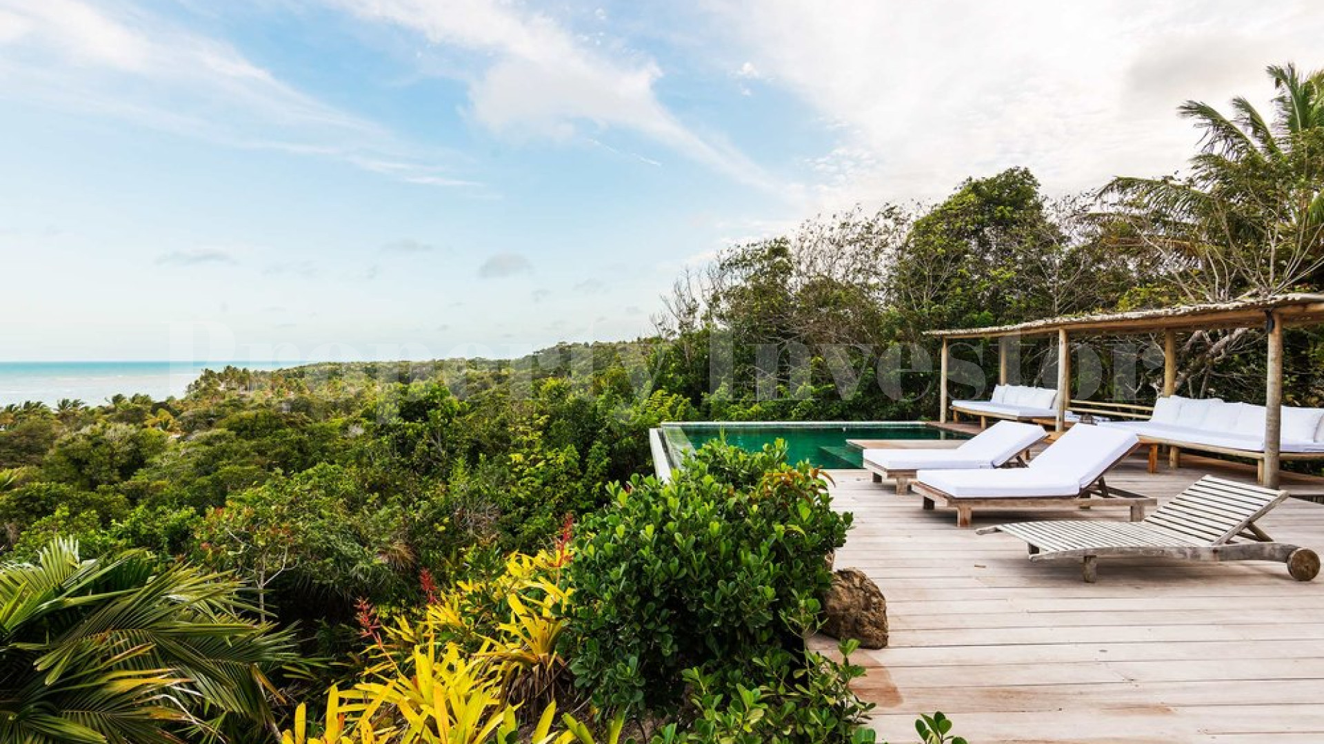 Spectacular 4 Bedroom Oceanfront Jungle Villa in Trancoso, Brazil