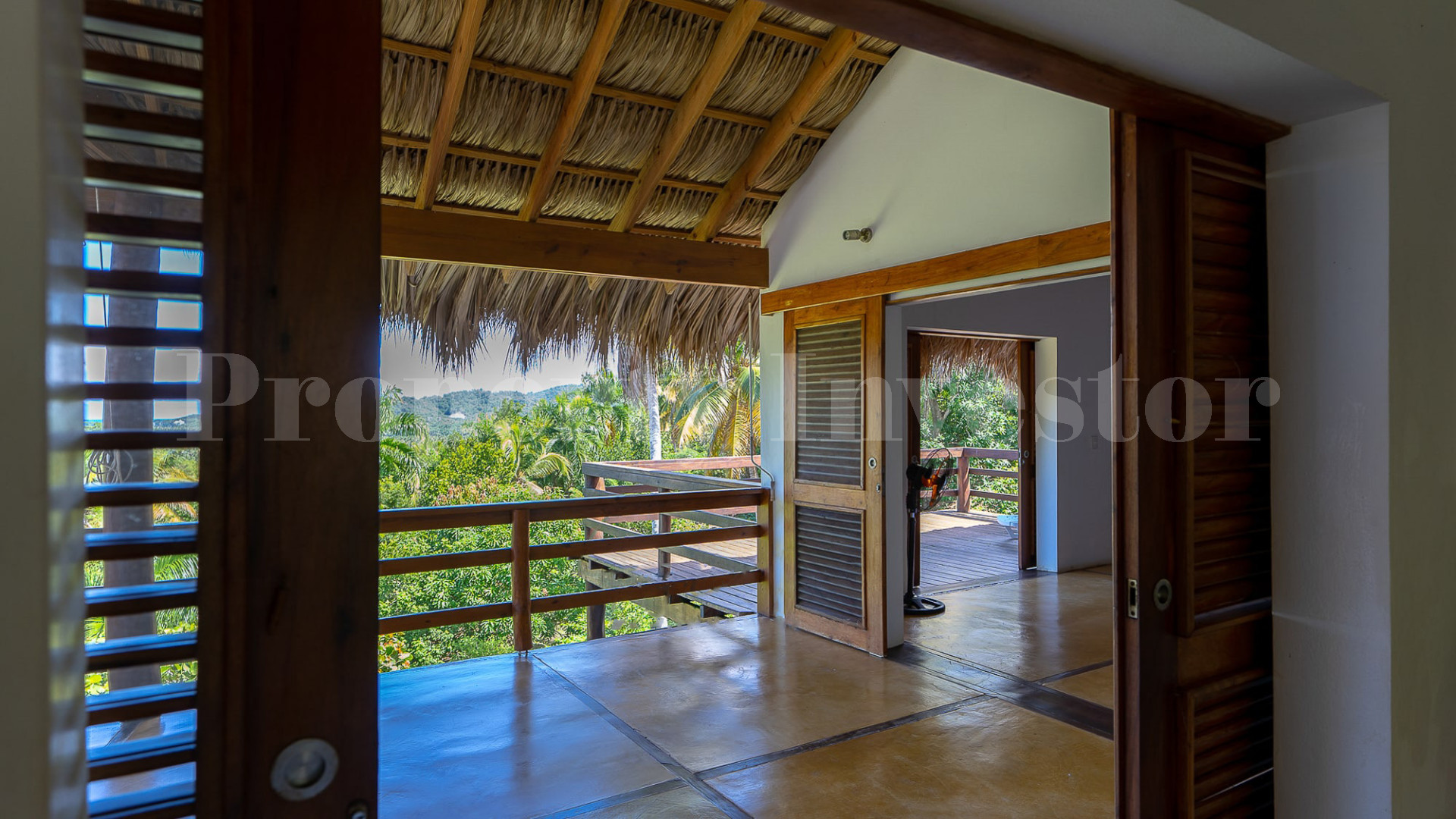 Эко ретрит на 5 спален с ручной отделкой с невероятными видами на океан и тропические сады рядом с Лас-Терренас, Доминиканская Республика