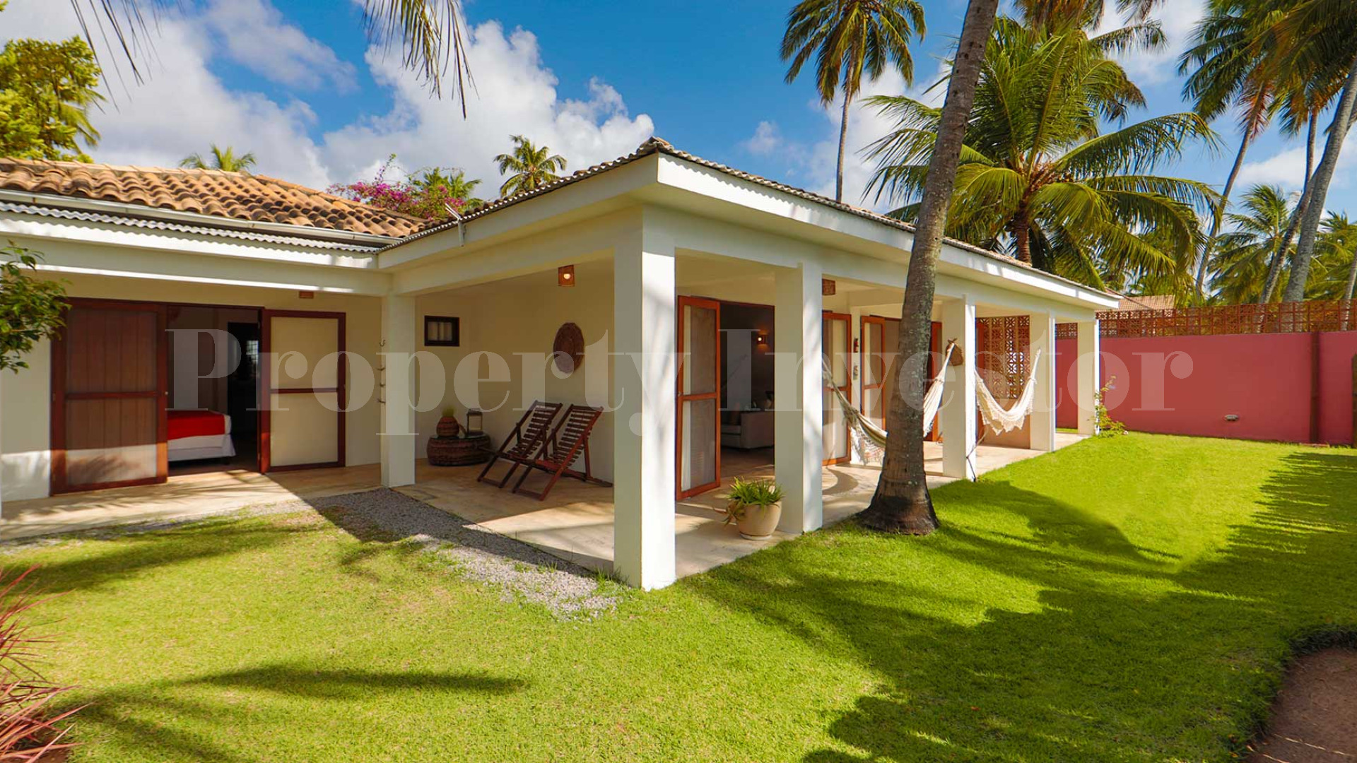 Stunning 8 Chalet Boutique Beachfront Hotel & Gourmet Restaurant Accessible to the Public for Sale in Japaratinga, Brazil