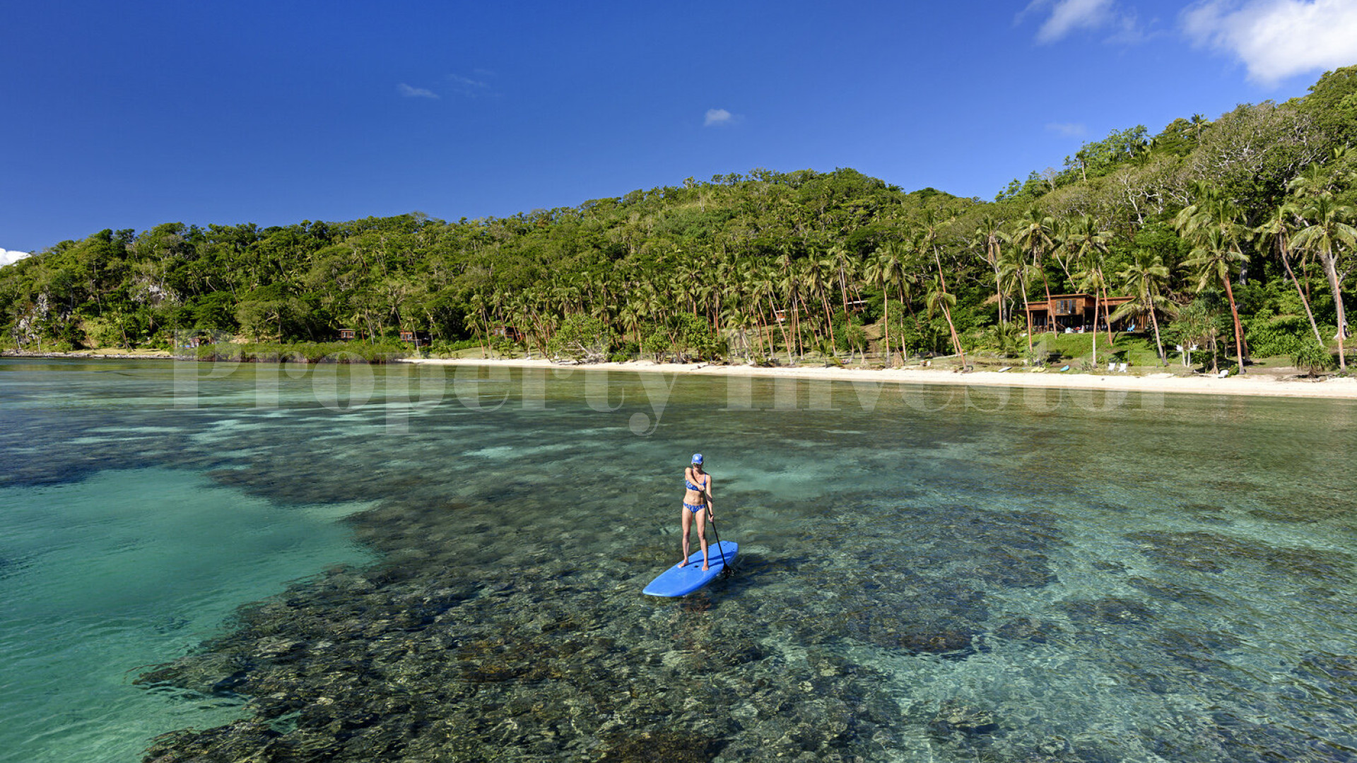 Award Winning 8 Villa Boutique Island Resort for Sale on the Rainbow Reef, Fiji