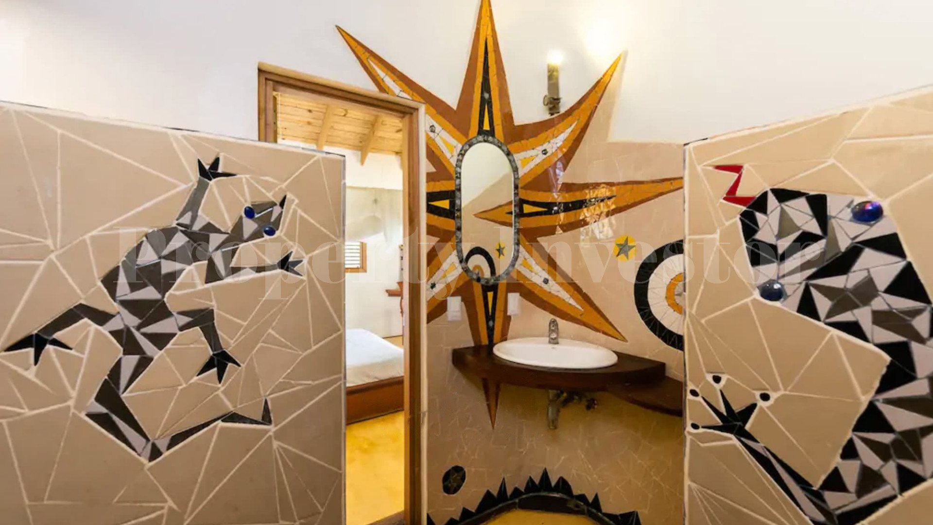 Эко ретрит на 5 спален с ручной отделкой с невероятными видами на океан и тропические сады рядом с Лас-Терренас, Доминиканская Республика