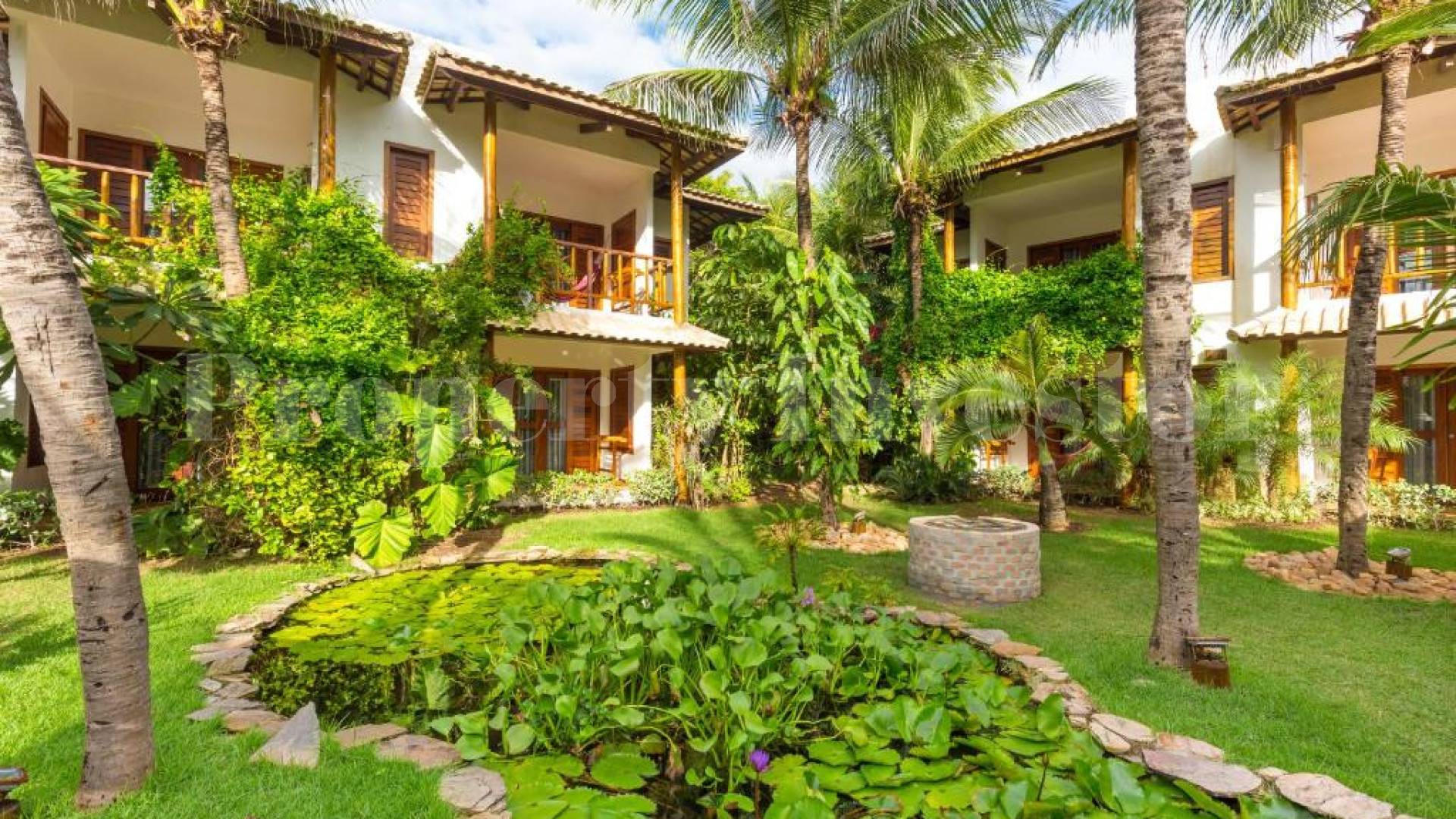 Established 24 Room Boutique Beachfront Kite Surfing Resort for Sale in Cumbuco, Brazil