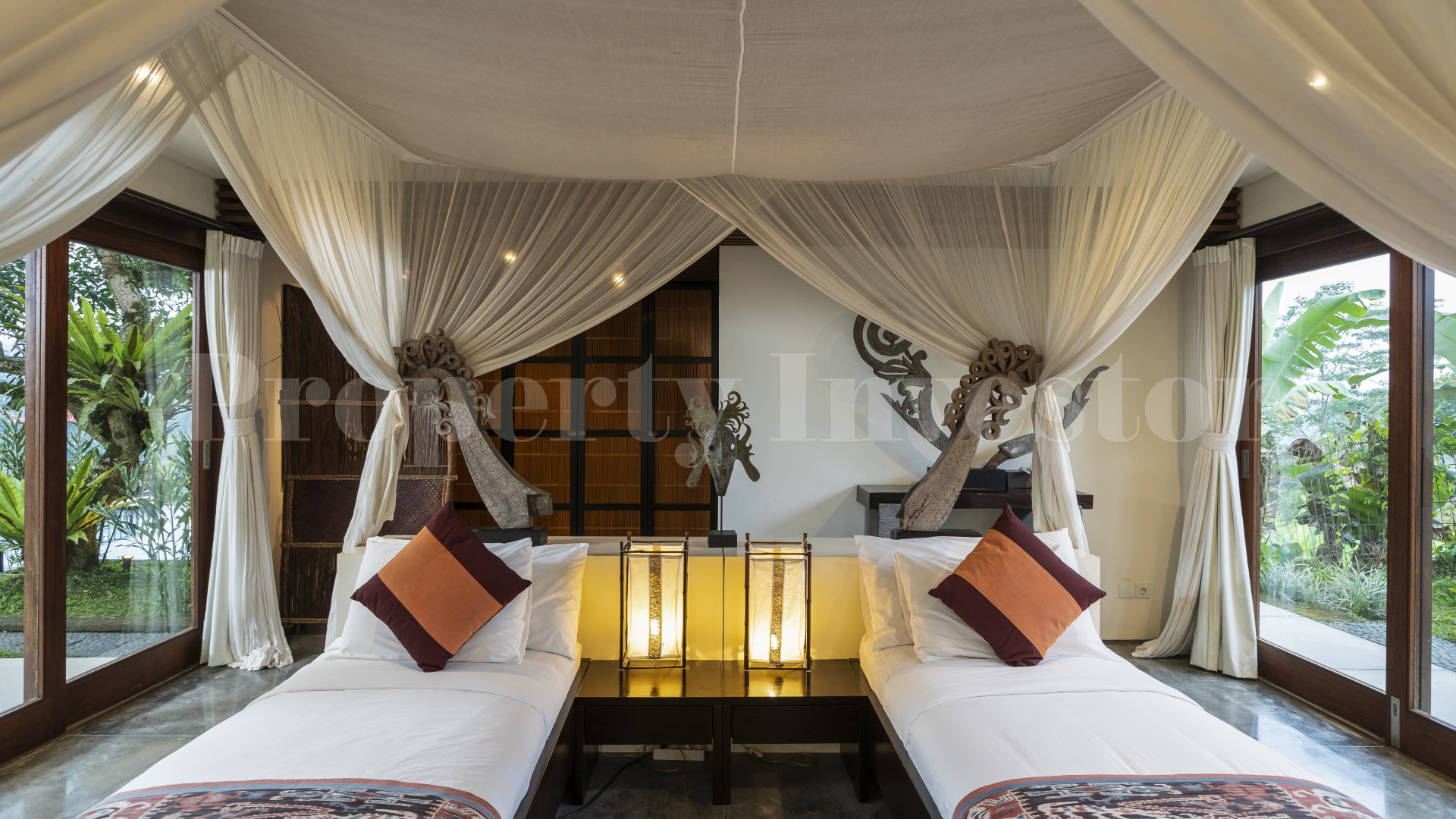 Exceptional 6 Bedroom Estate with Stunning Jungle & Valley Views for Sale in North-Ubud, Bali