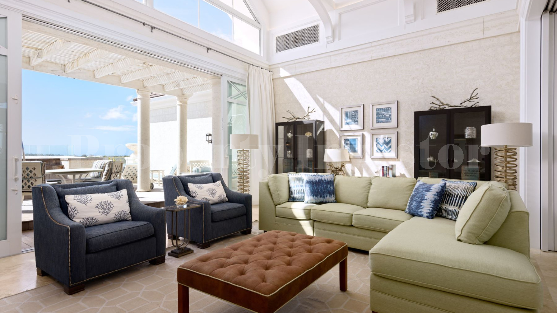 Exclusive 3 Bedroom Luxury Penthouse with Incredible Terrace & Panoramic Views for Sale on Long Bay Beach, Turks & Caicos