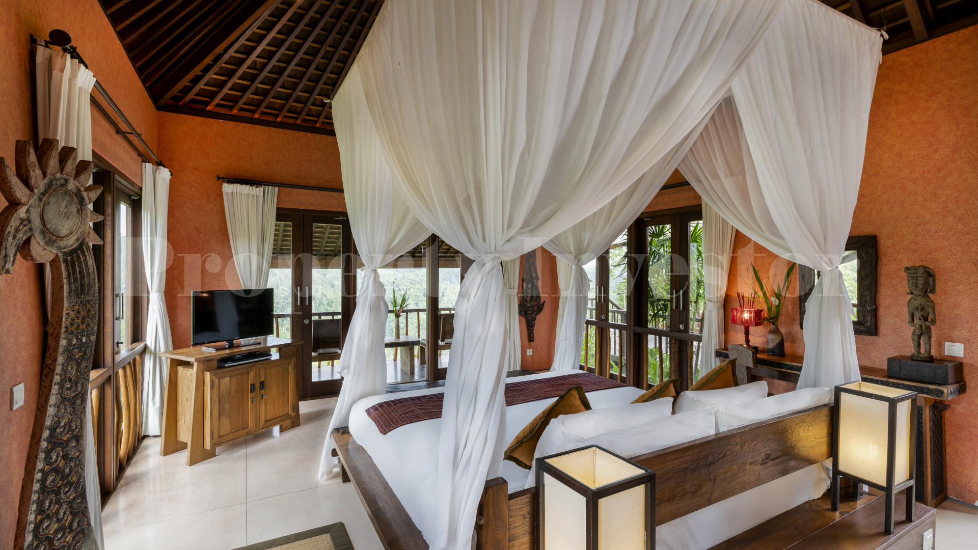 Exceptional 6 Bedroom Estate with Stunning Jungle & Valley Views for Sale in North-Ubud, Bali