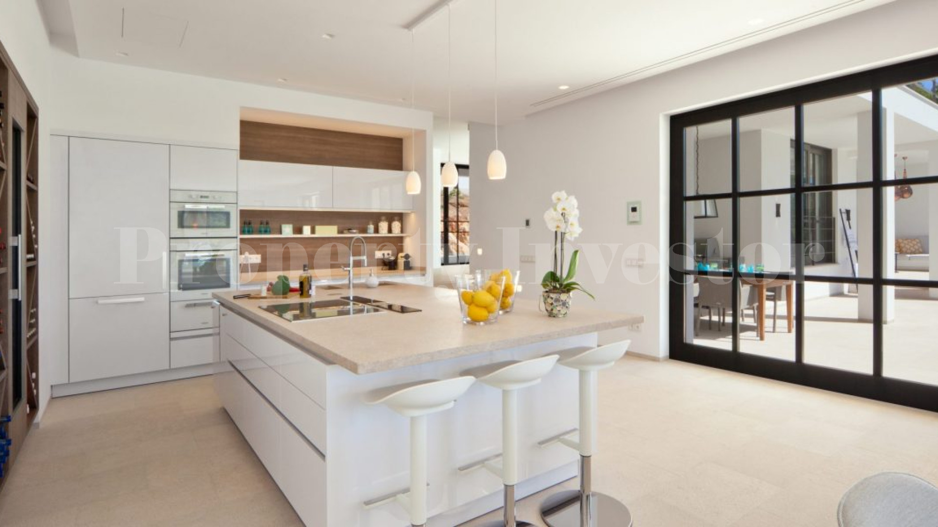 Modern 4 Bedroom Villa with Exclusive Design Concept & Partial Sea Views in Port Andratx