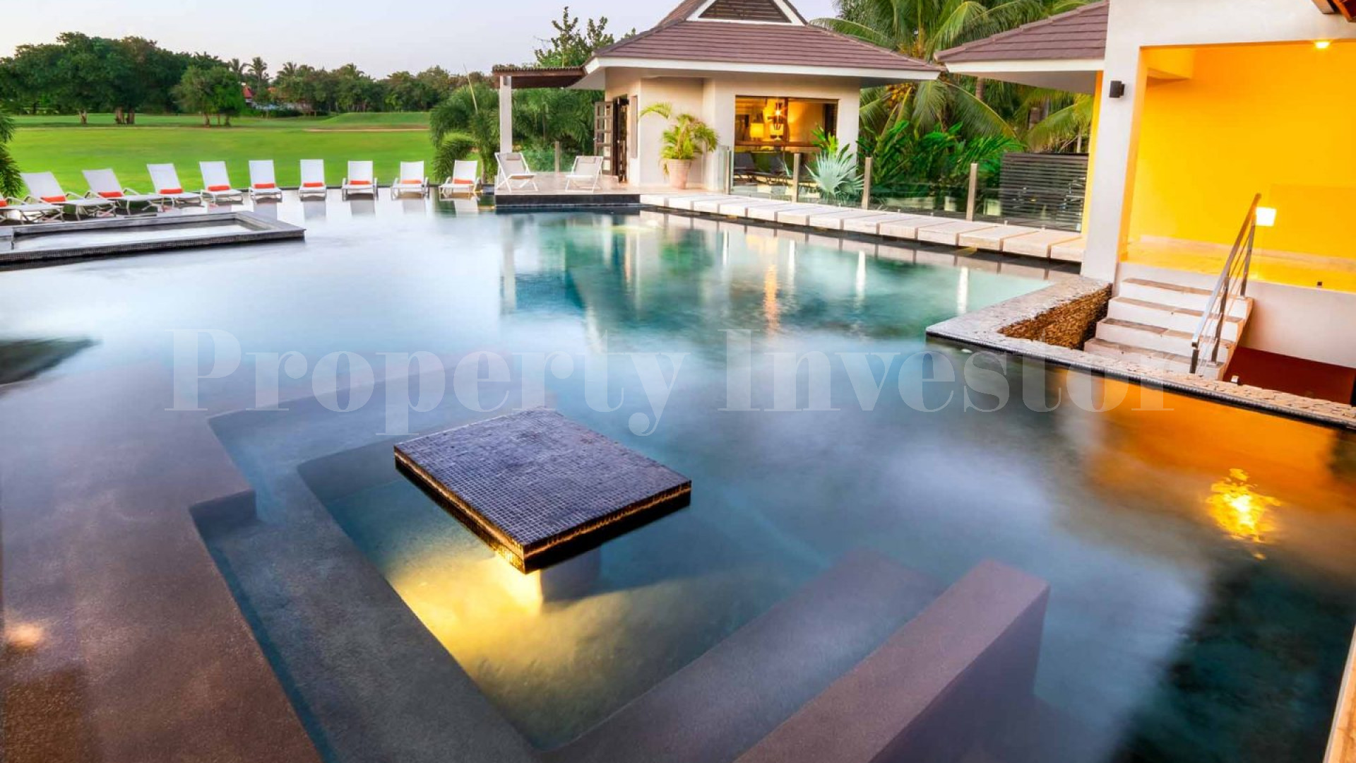 Extravagant 6 Bedroom Luxury Designer Golf Villa for Sale in La Romana, Dominican Republic
