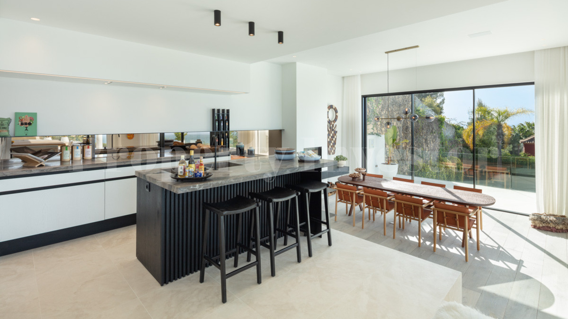 Stylish 7 Bedroom Luxury Designer Villa with Incredible Infinity Pool & Entertainment Areas for Sale in  Cascada de Camojan, Spain