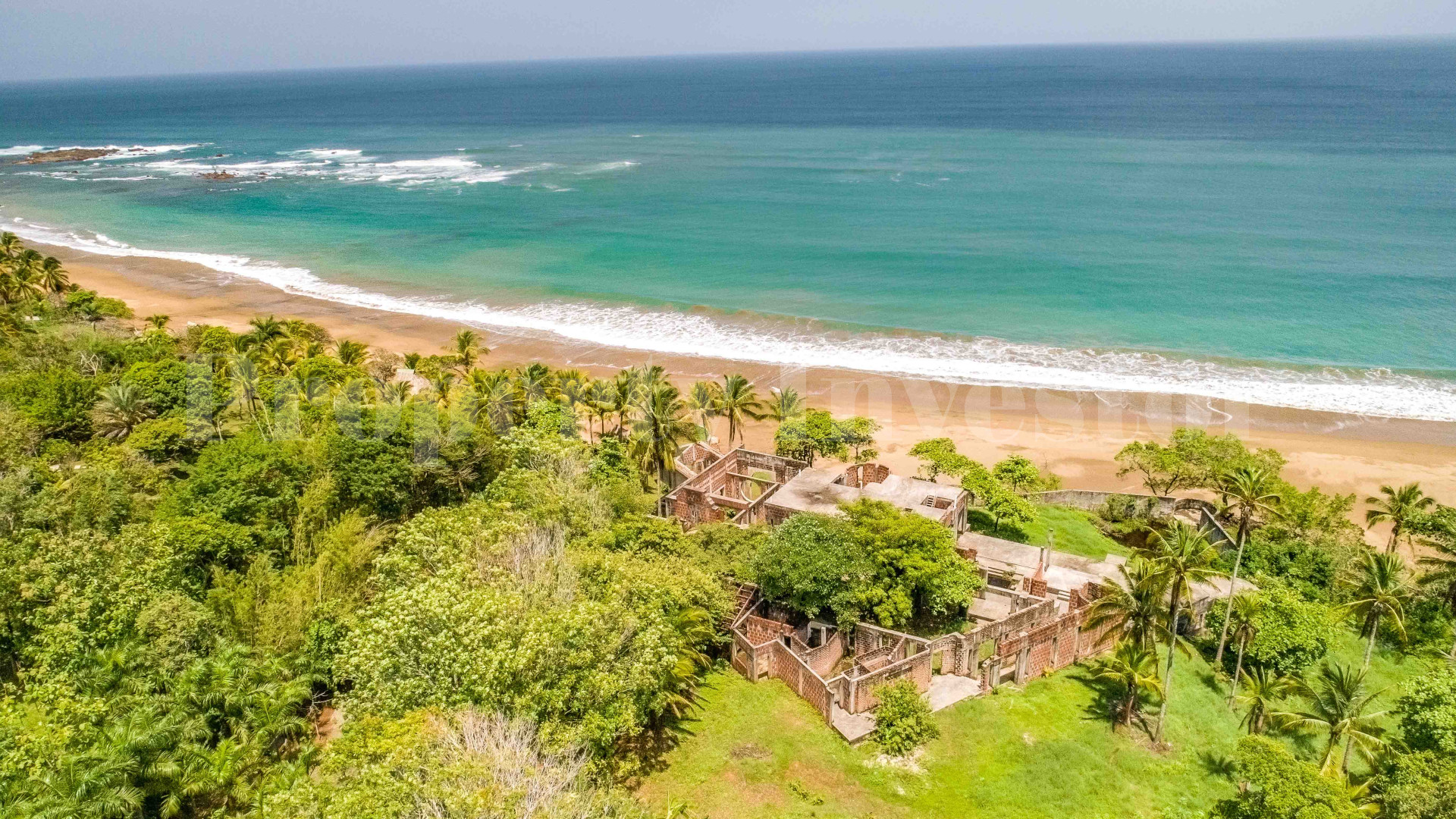 Magnificent 7 Bedroom Unfinished Beachfront Estate for Sale in Pedasi, Panama