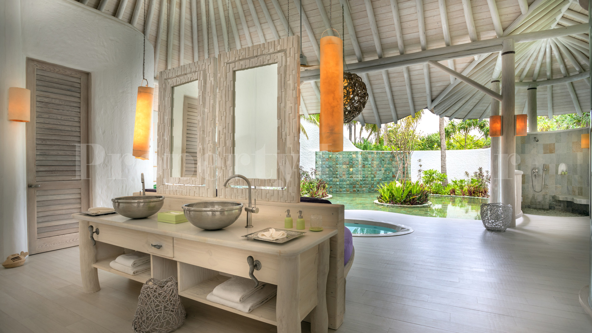 Exclusive 3 Bedroom Private Island Beach Residence with Slide for Sale in the Maldives