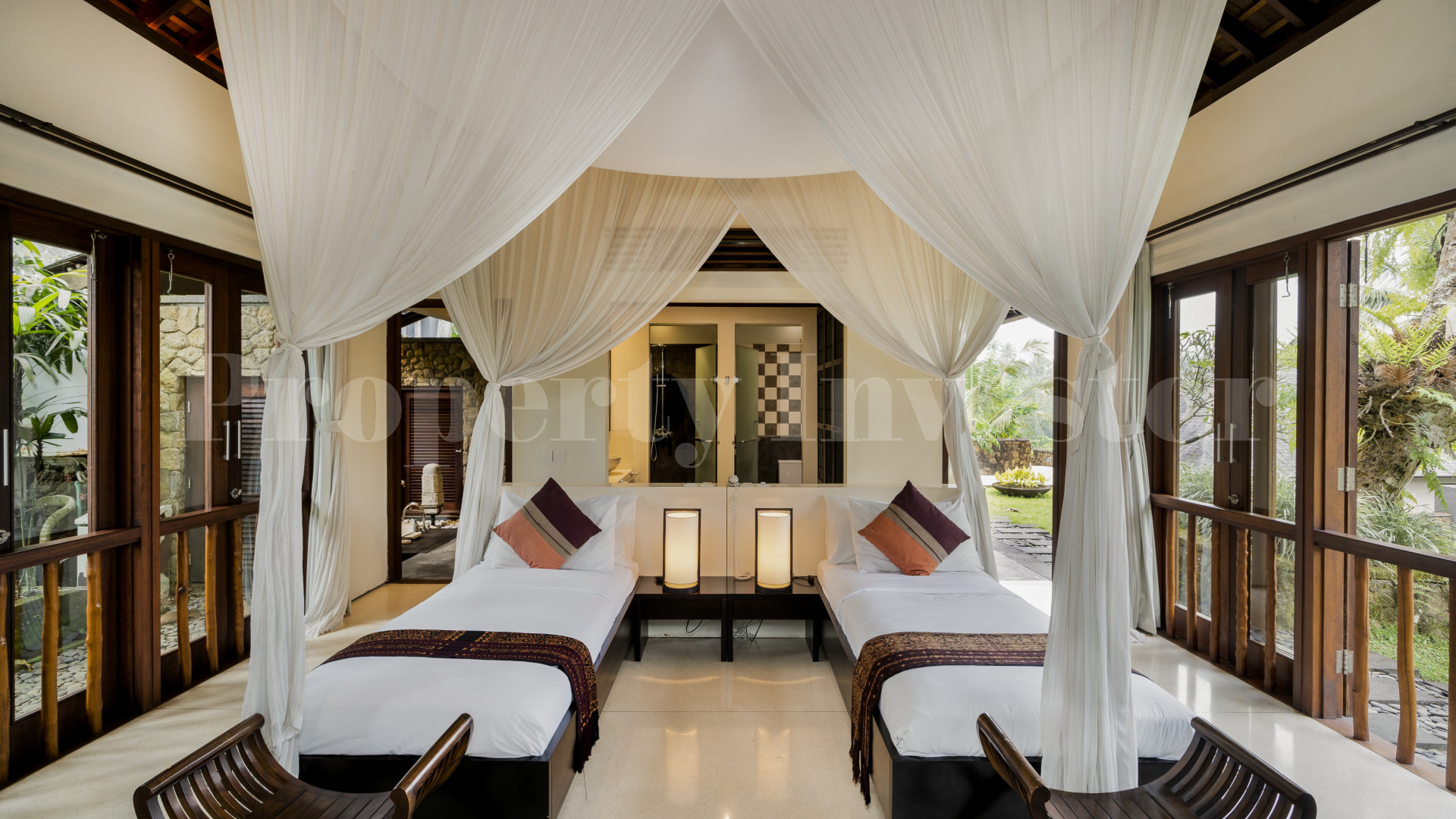 Exceptional 6 Bedroom Estate with Stunning Jungle & Valley Views for Sale in North-Ubud, Bali