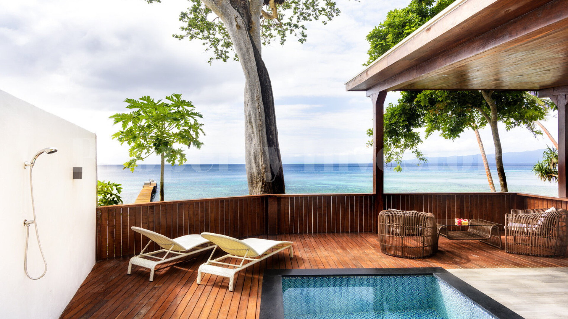 Award Winning 8 Villa Boutique Island Resort for Sale on the Rainbow Reef, Fiji