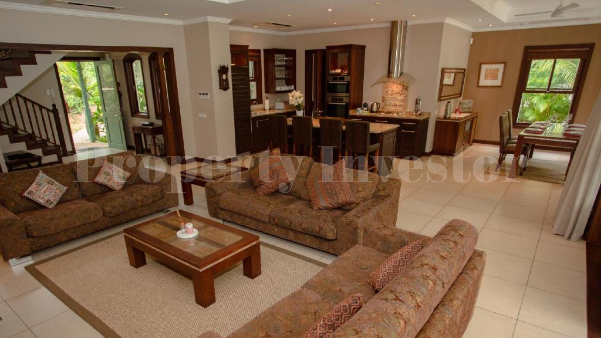 Beautiful 4 Bedroom Private Luxury Waterfront Villa for Sale on Eden Island, Seychelles