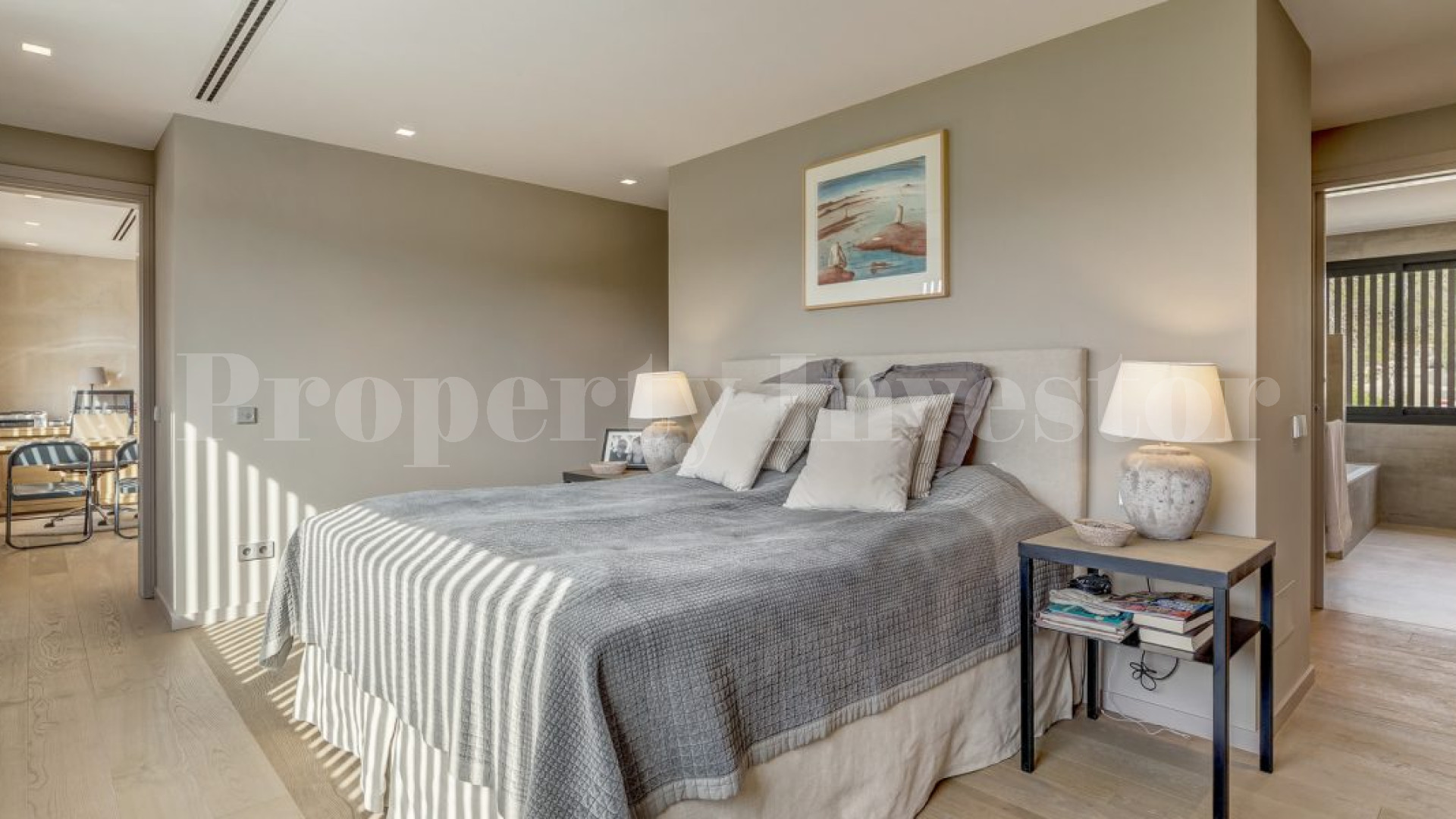 Chic 6 Bedroom Designer Sea View Villa in Sought After Location of Santa Ponsa