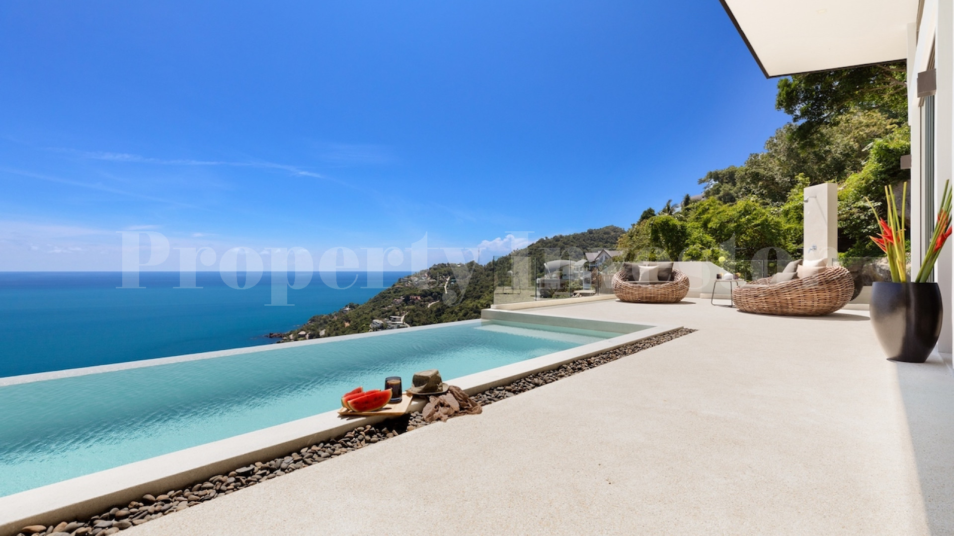 Modern 4 Bedroom Luxury Sea View Villa for Sale in Samui