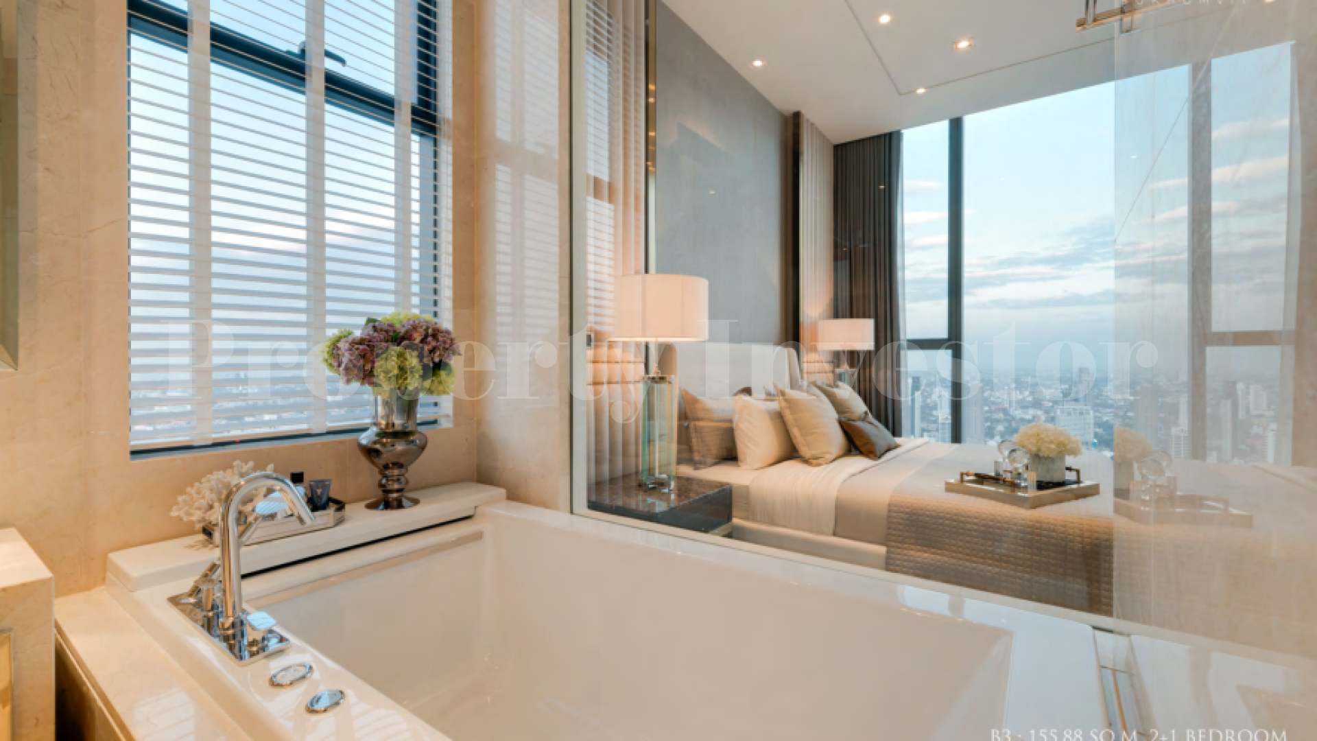 Эксклюзивный ультра роскошный пентхаус-апартамент на 3 спальни в Фром Фонг, Бангкок