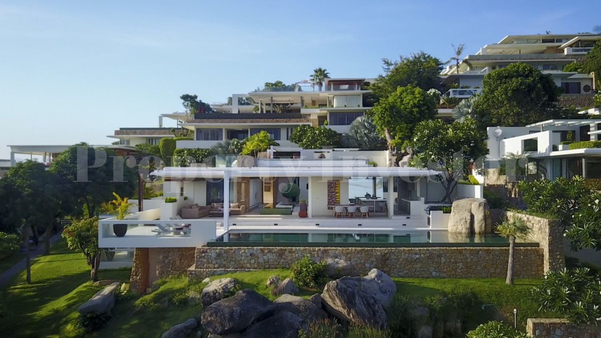 Modern Open Plan Seaview Villa in Koh Samui