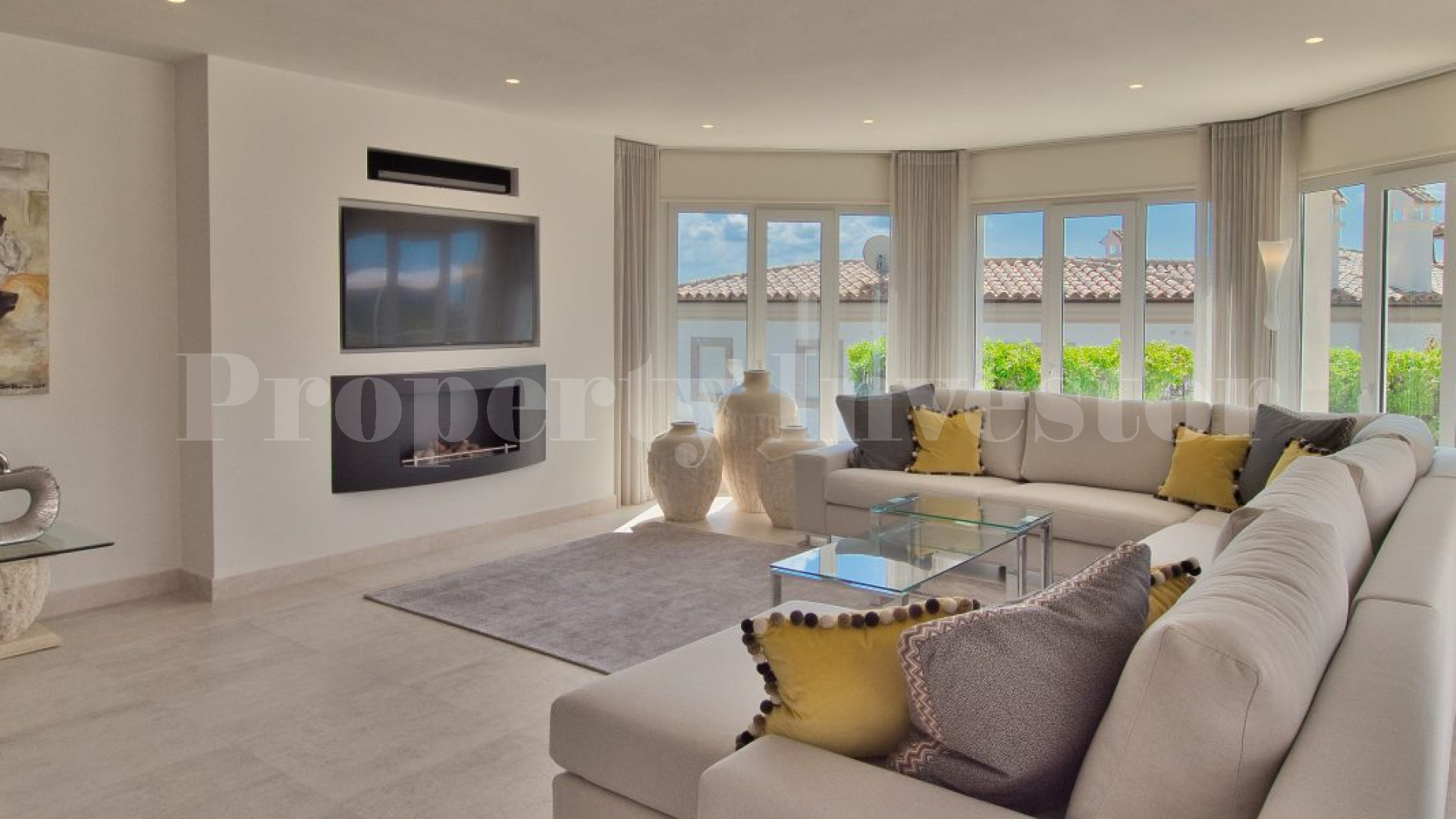 Роскошная вилла с 4 спальнями с видом на море в лучшем районе в Порт Андрач