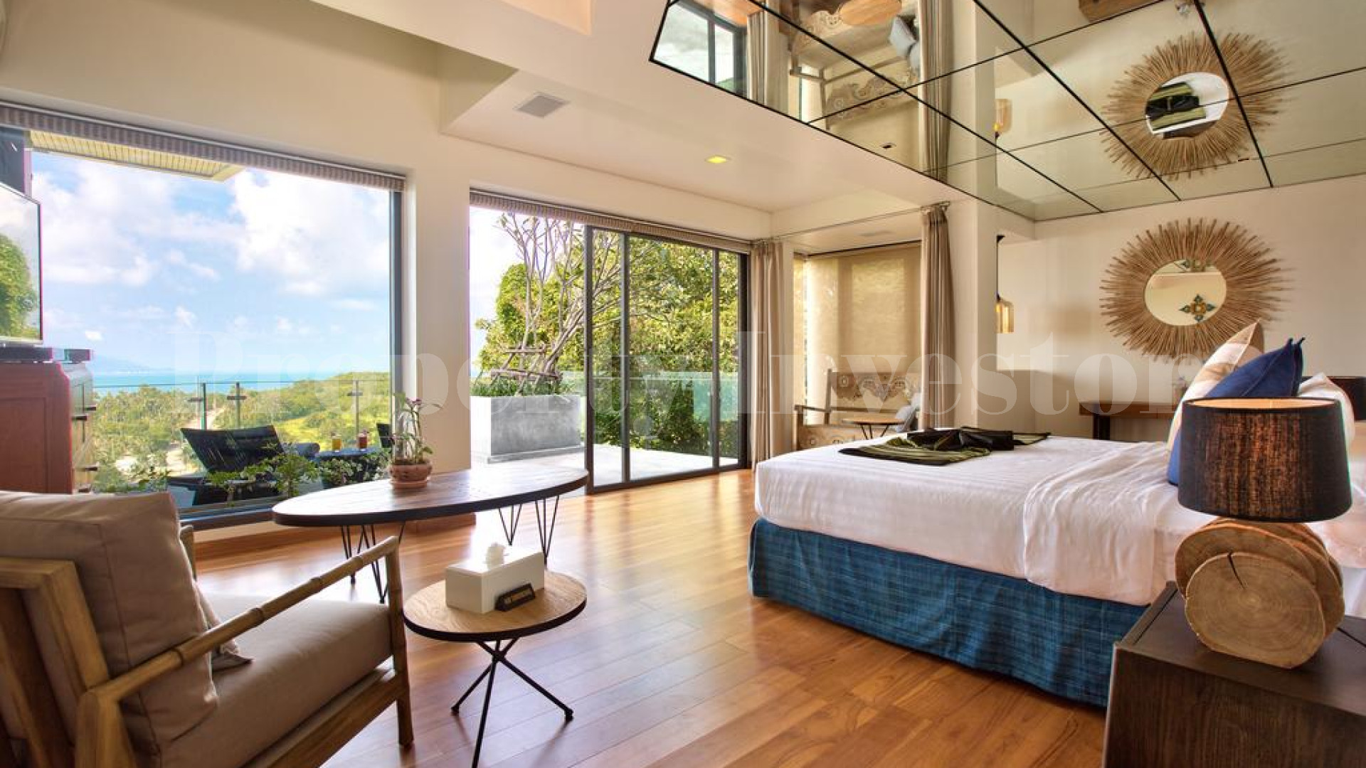 Exceptional 8 Bedroom Luxury Sea View Hillside Villa for Sale in Koh Samui, Thailand
