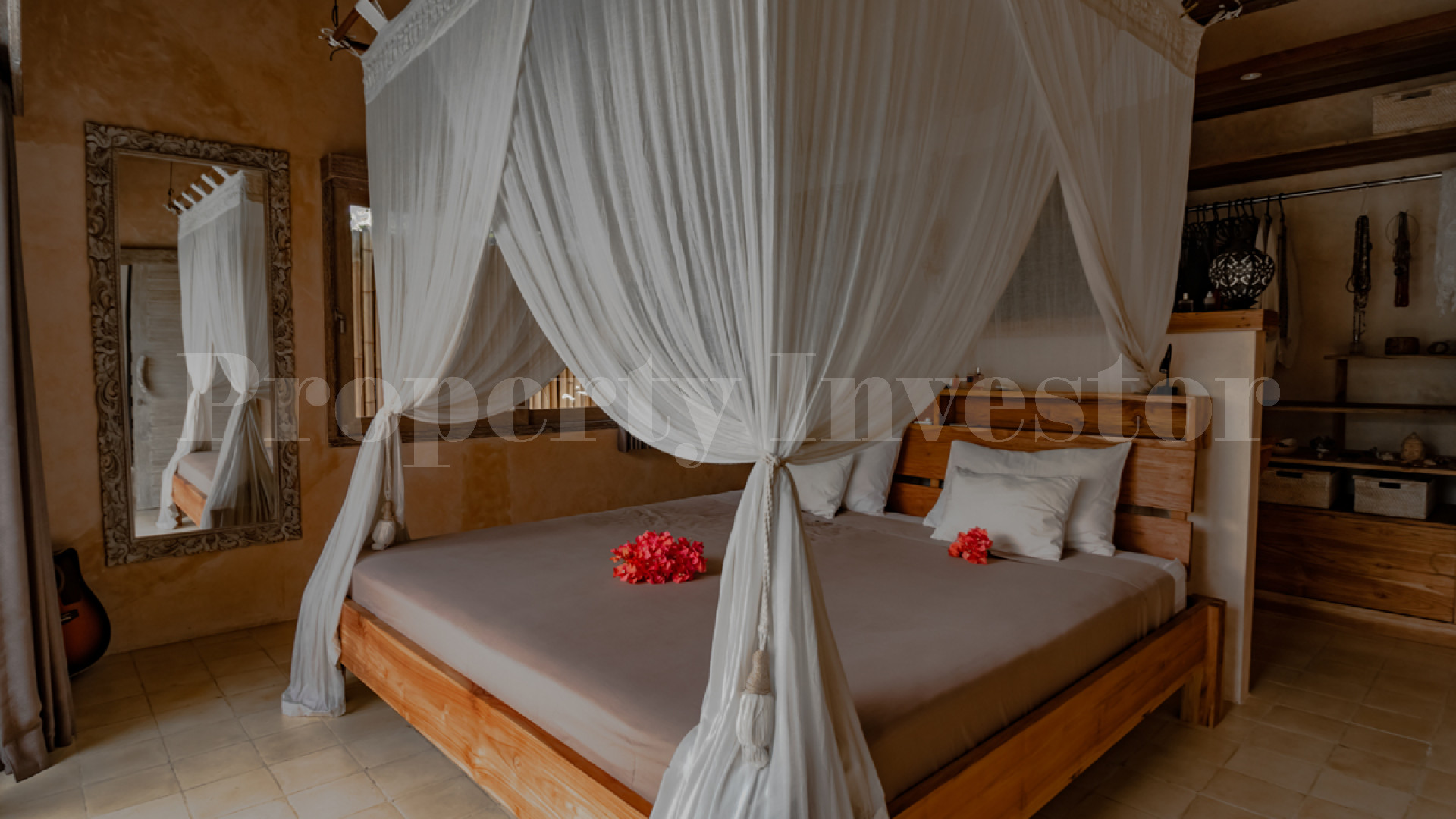 Unique Boutique Island Hotel with 4 Private Villas for Sale on Gili Air, Indonesia