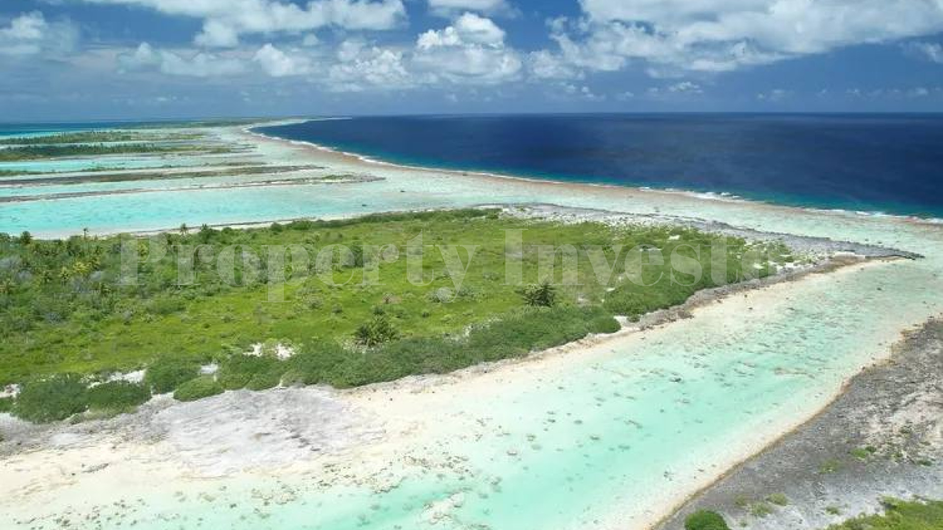 Approximately 11 Hectares of Pristine Private Virgin Island for Sale in Arutua, French Polynesia