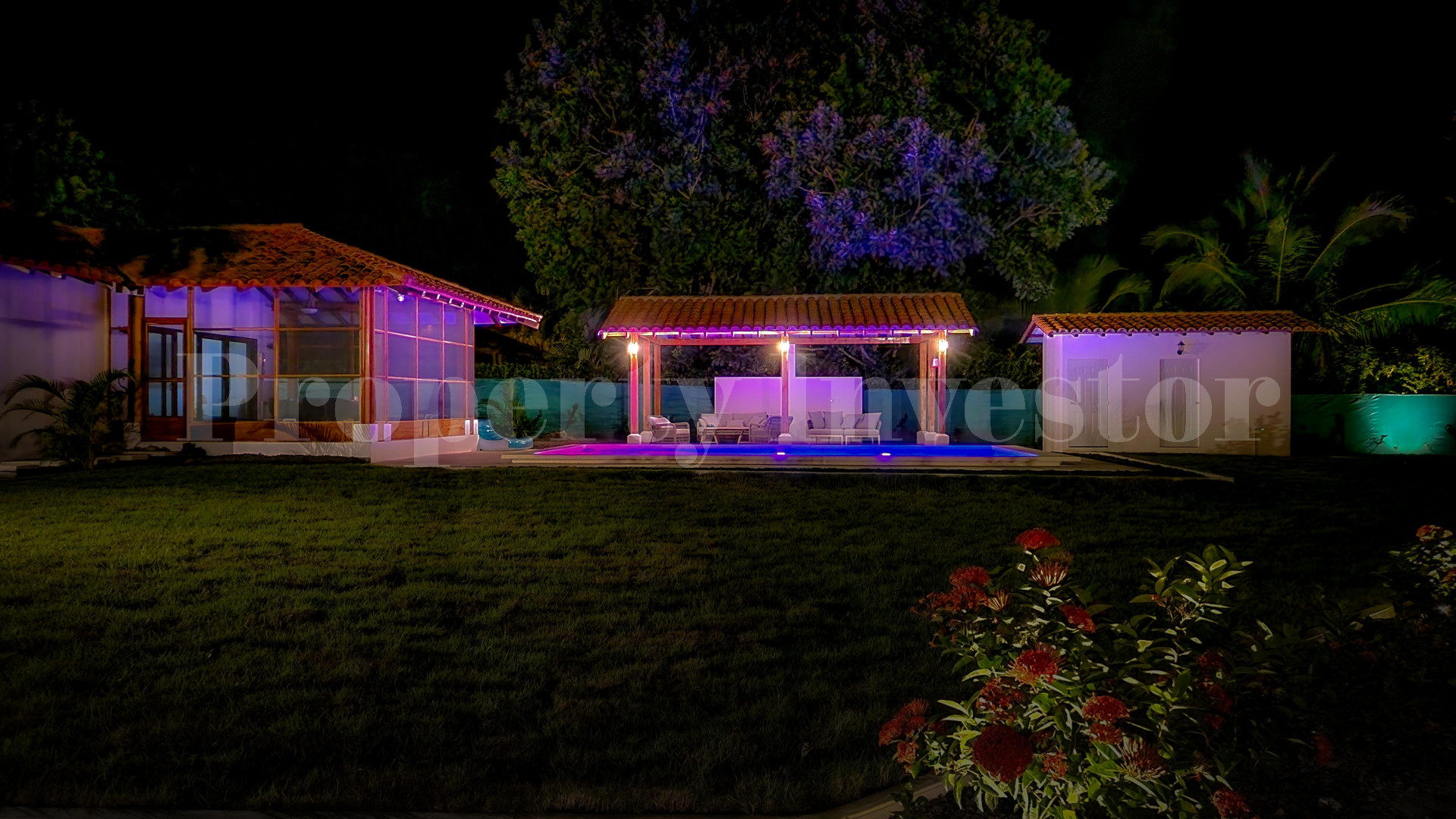 Fabulous 3 Bedroom Private Residence with Beautiful Landscaped Gardens for Sale in Pedasi, Panama