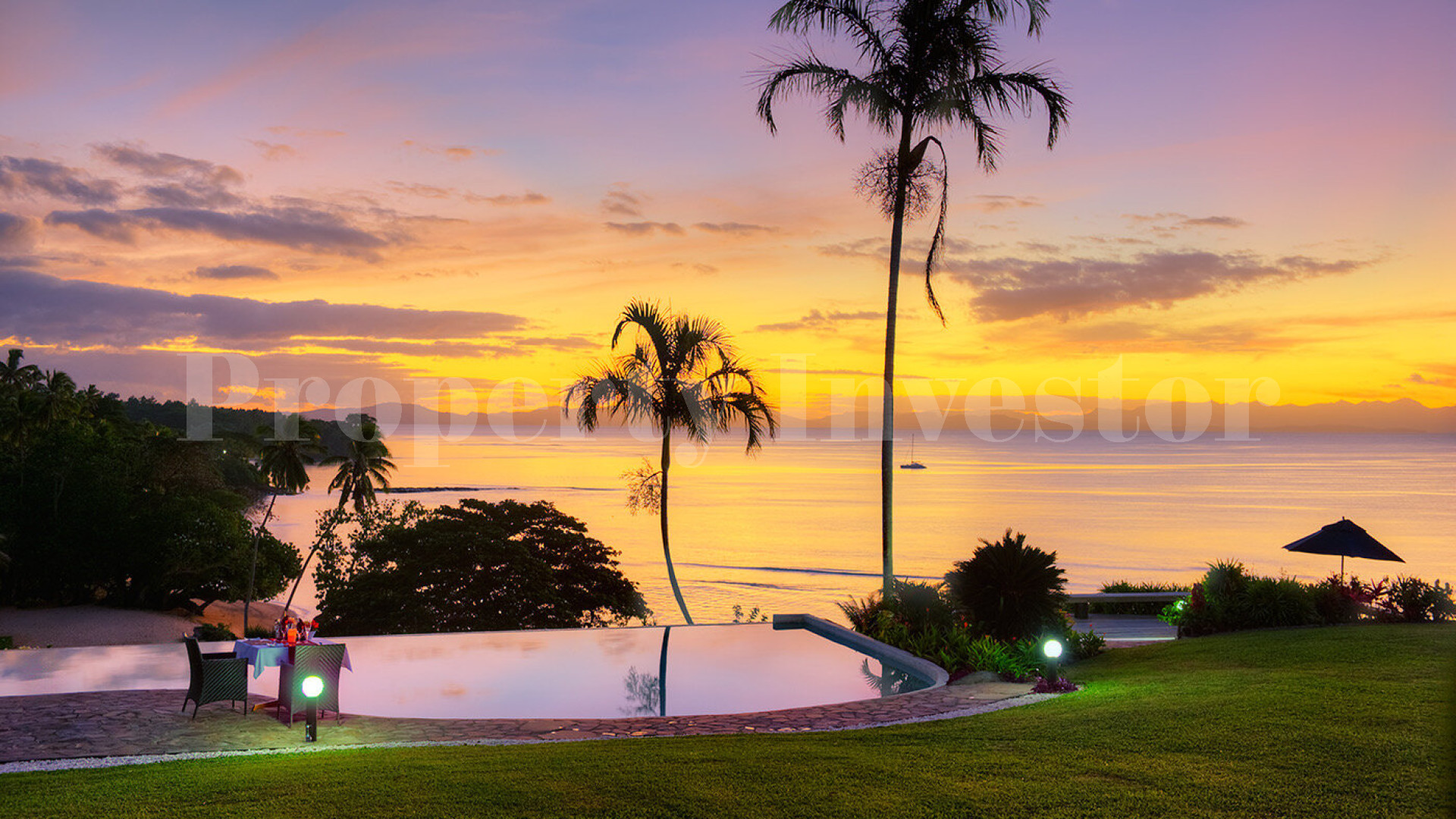 Award Winning 11 Villa Luxury Boutique Clifftop Resort for Sale on Taveuni Island, Fiji