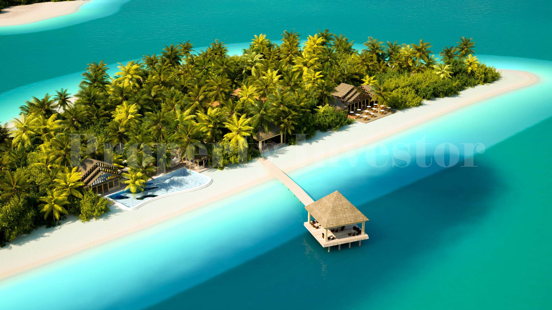 Operational 4* Star Eco Island Resort with Ready 174 Room Redevelopment/Expansion Plan for Sale in the Maldives