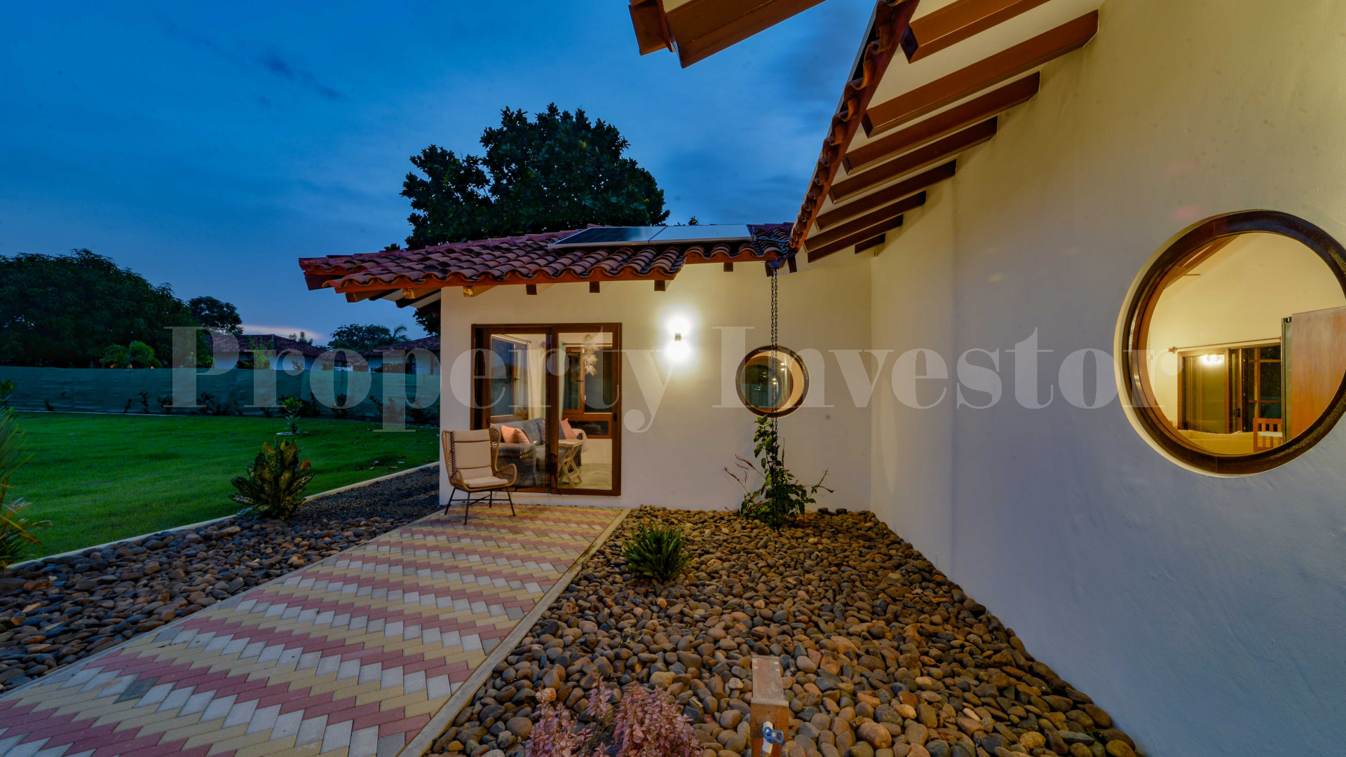 Fabulous 3 Bedroom Private Residence with Beautiful Landscaped Gardens for Sale in Pedasi, Panama