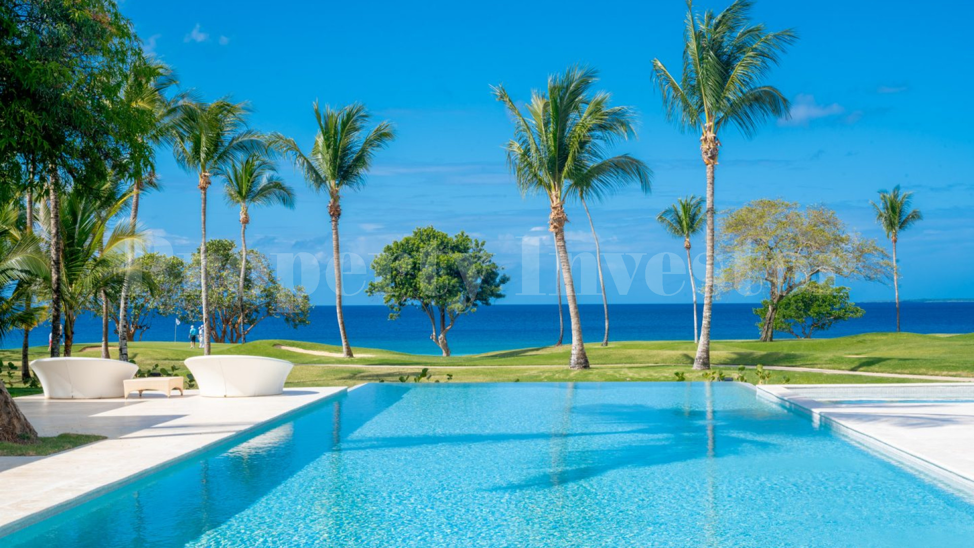 Modern Colonial 7 Bedroom Luxury Villa with Fabulous Golf & Ocean Views for Sale in La Romana, Dominican Republic