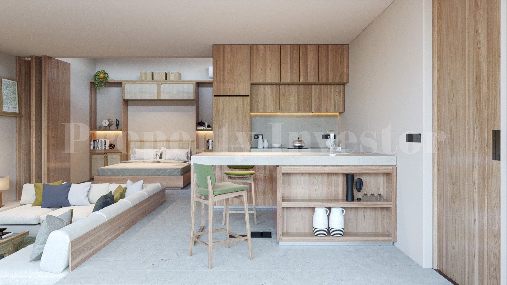 Modern Off-Plan 2 Bedroom Oceanview Luxury Designer Villas for Sale in Uluwatu, Bali from $239,000