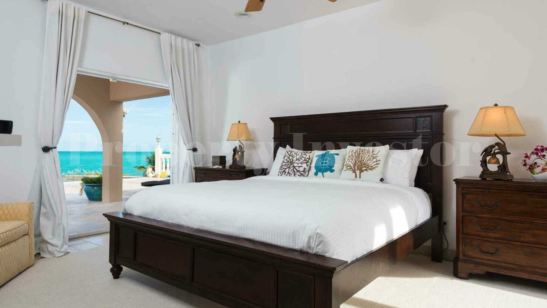 Popular 7 Bedroom Beachfront Rental Villa on Long Beach, Turks & Caicos