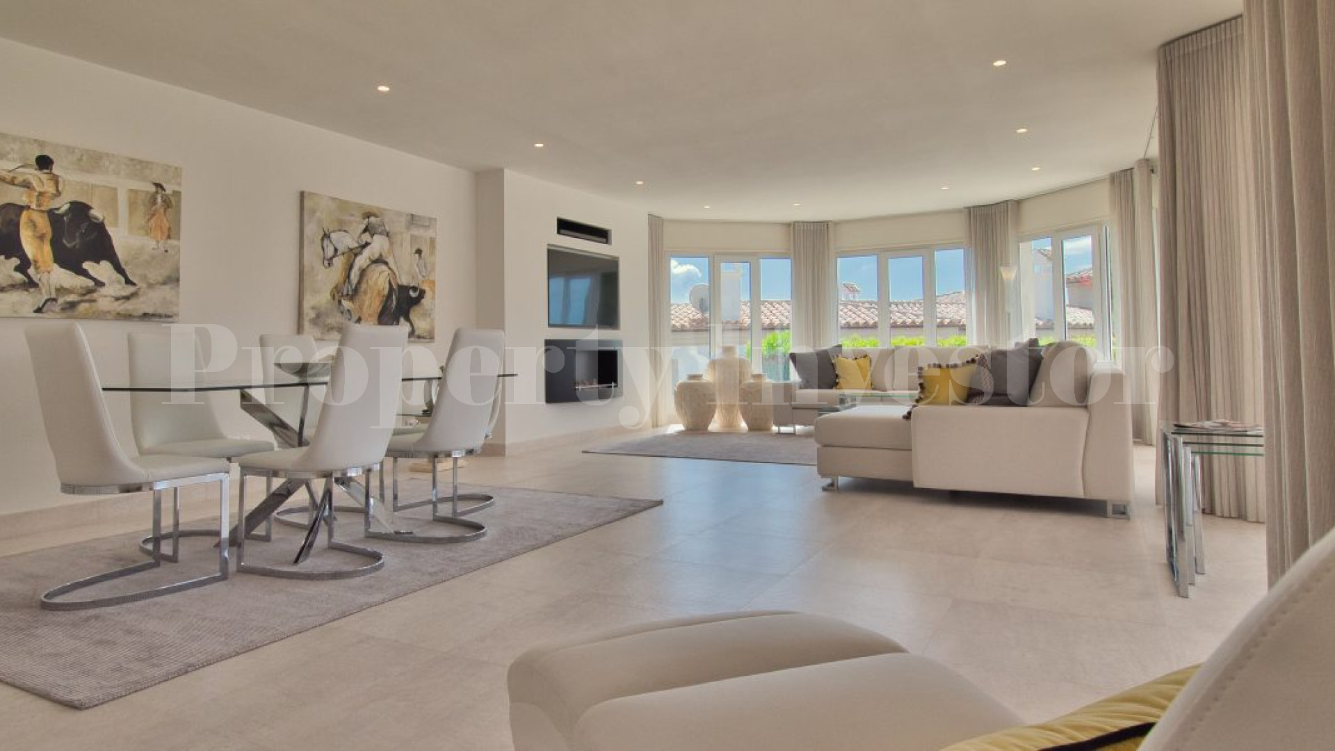 Роскошная вилла с 4 спальнями с видом на море в лучшем районе в Порт Андрач