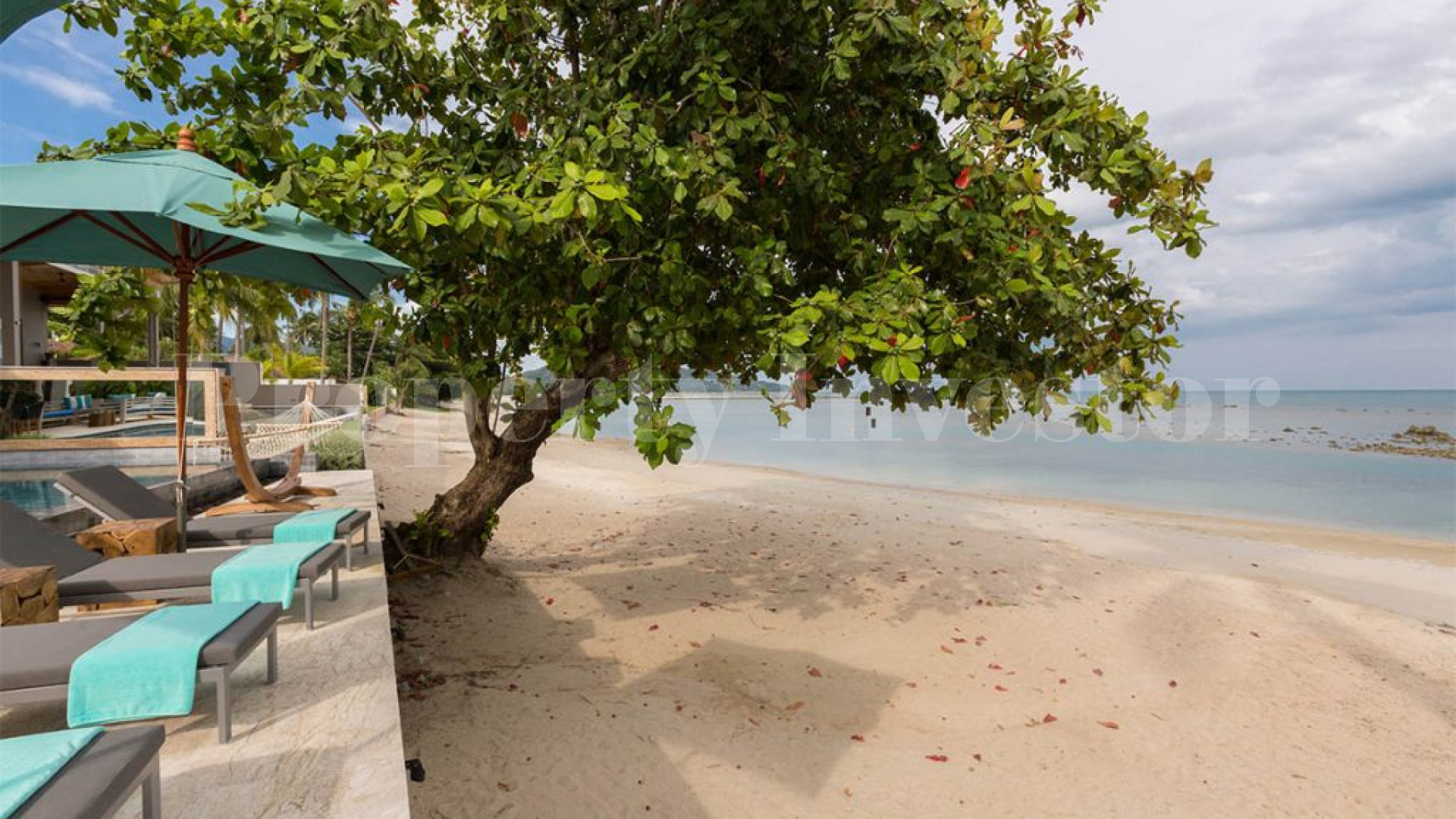 Breathtaking 6 Bedroom Beachfront Villa for Sale in Samui