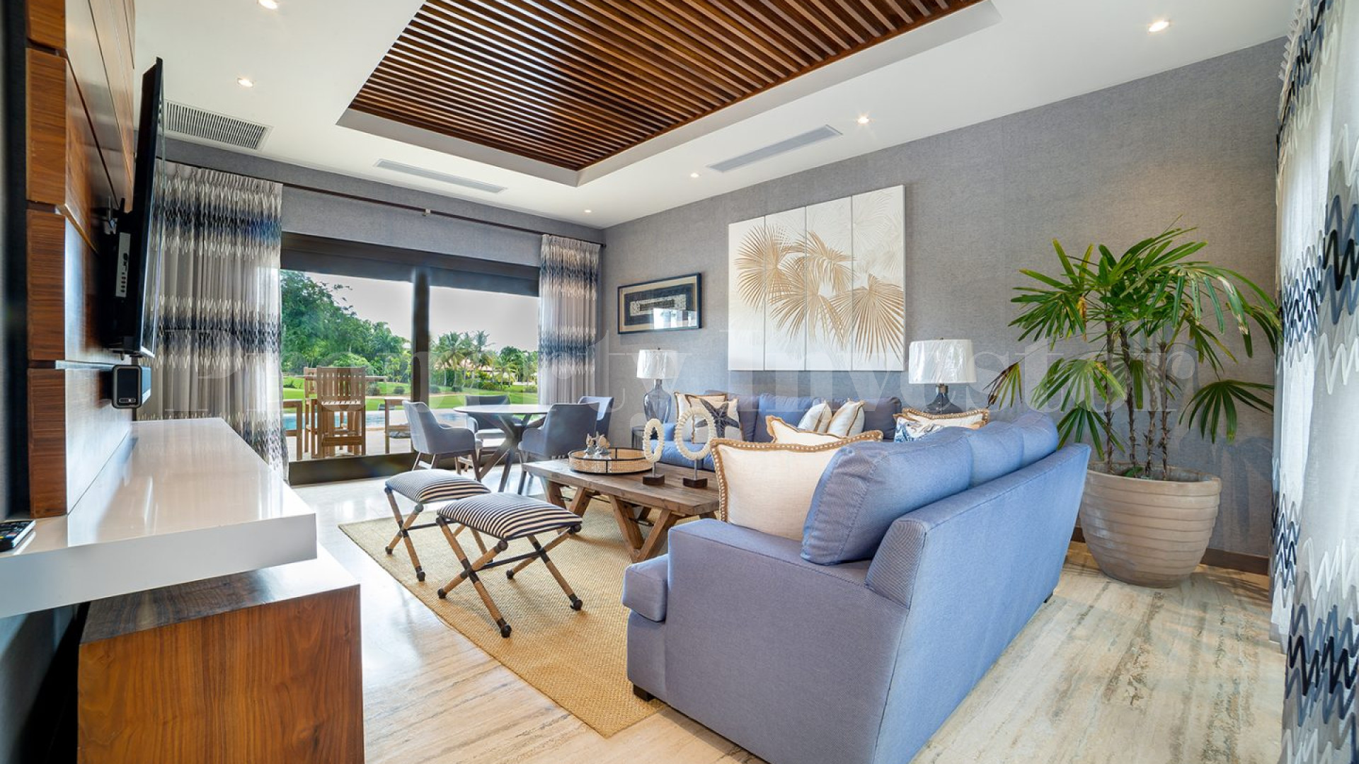 Exquisite 5 Bedroom Villa with Stunning Golf & Ocean Views for Sale in La Romana, Dominican Republic