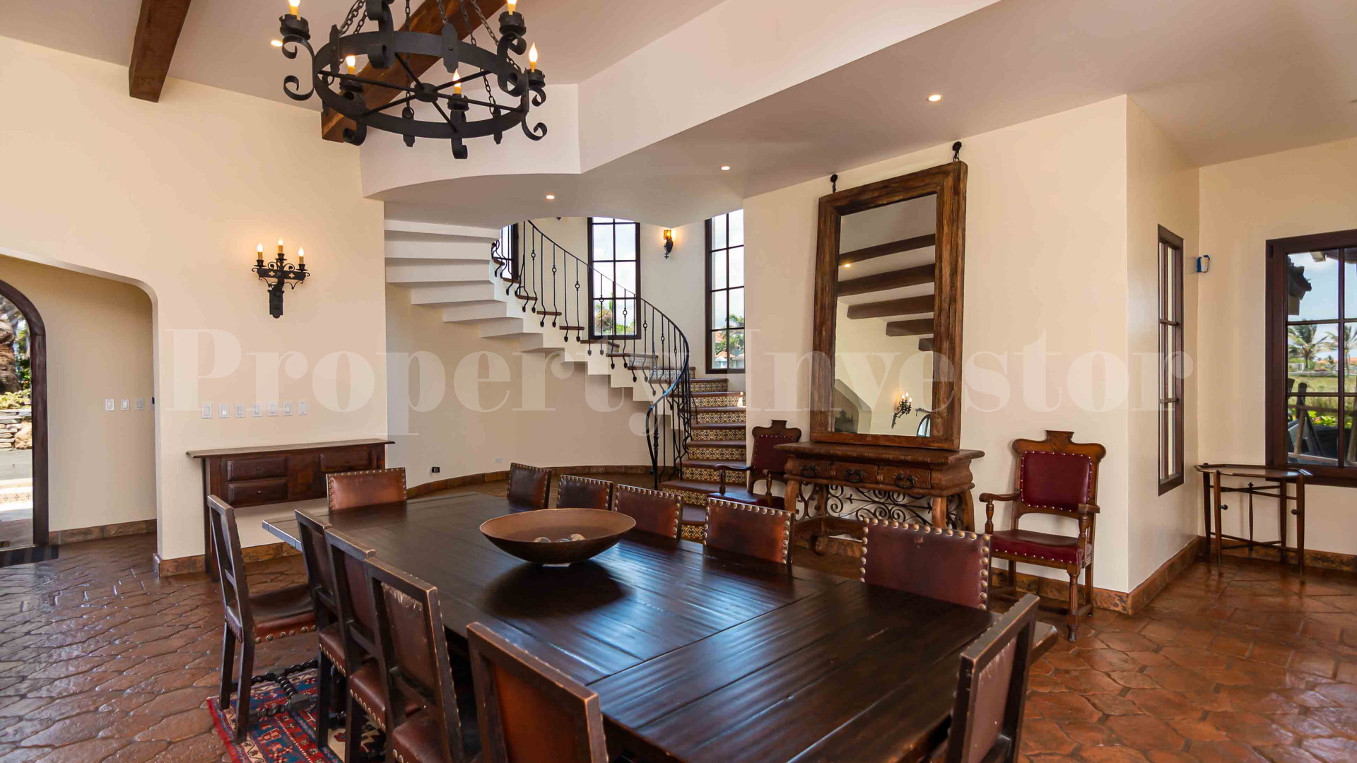 Stunning 4 Bedroom Luxury Spanish Colonial Revival Home for Sale in Pedasí, Panama